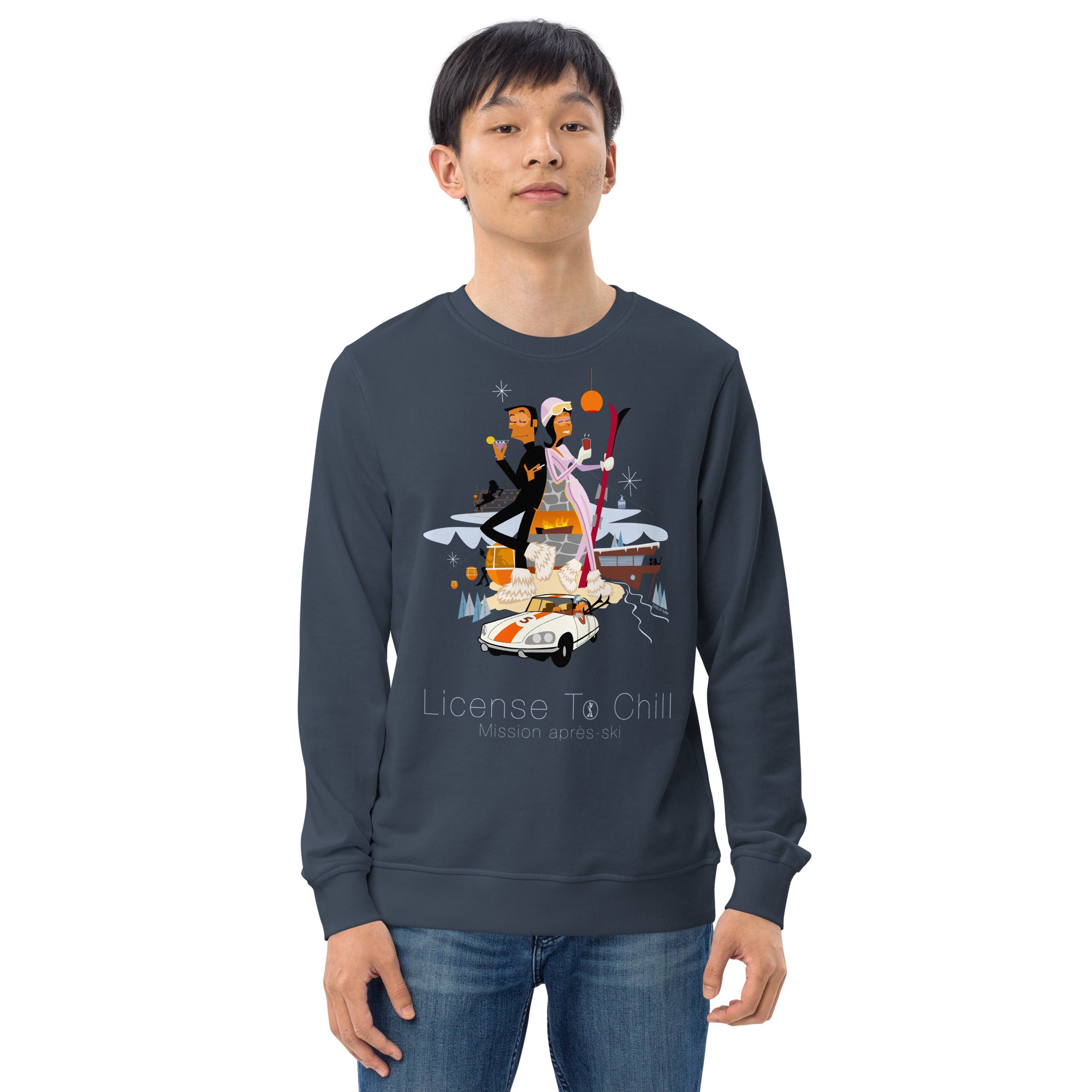 Sweat écologique unisexe License To Chill Mission Après-Ski