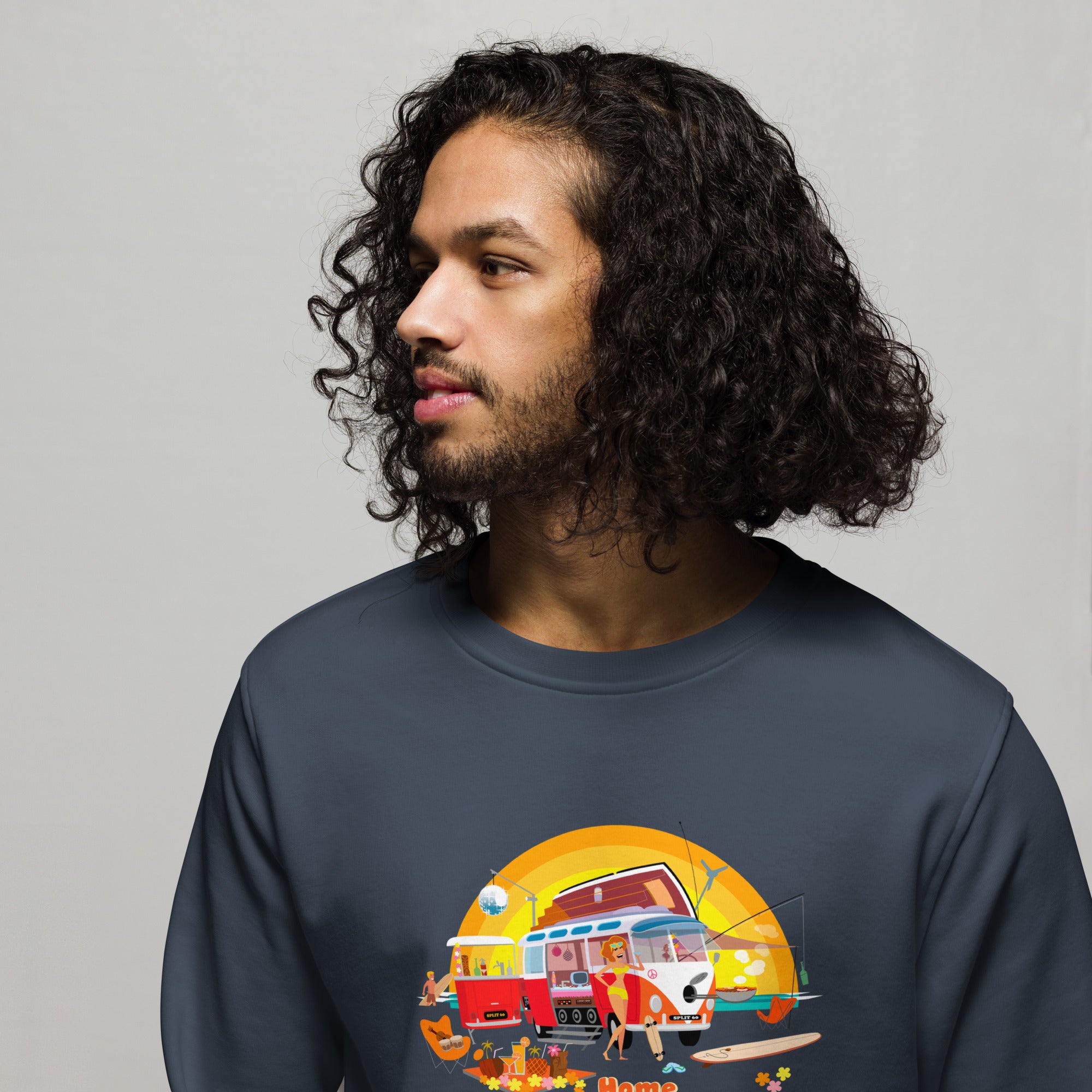 Sweat écologique unisexe Ultra Combi Home is where you park it