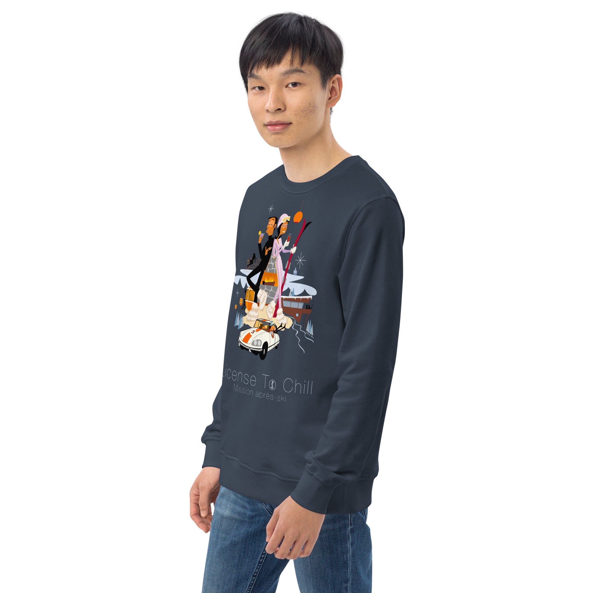 Sweat écologique unisexe License To Chill Mission Après-Ski