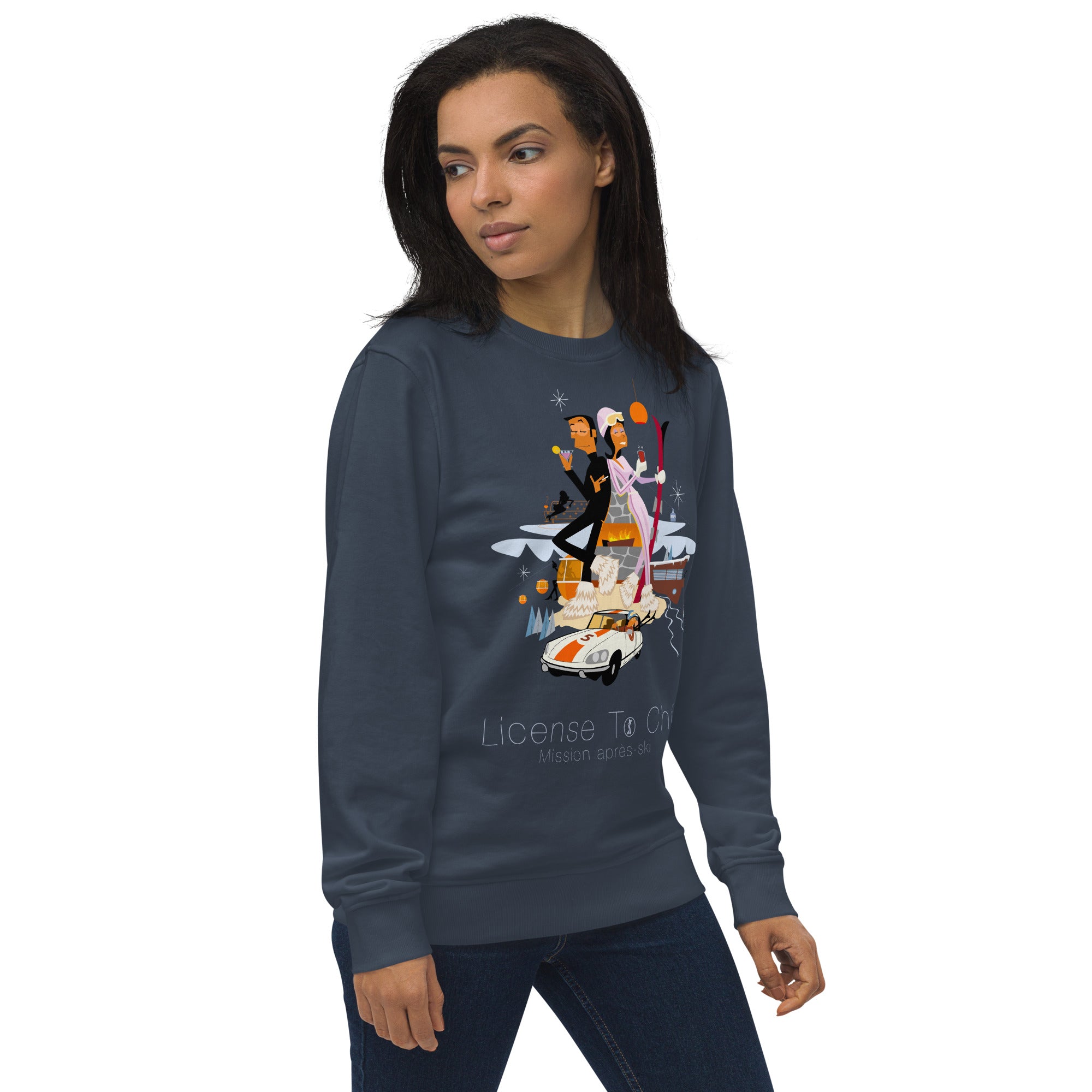 Sweat écologique unisexe License To Chill Mission Après-Ski