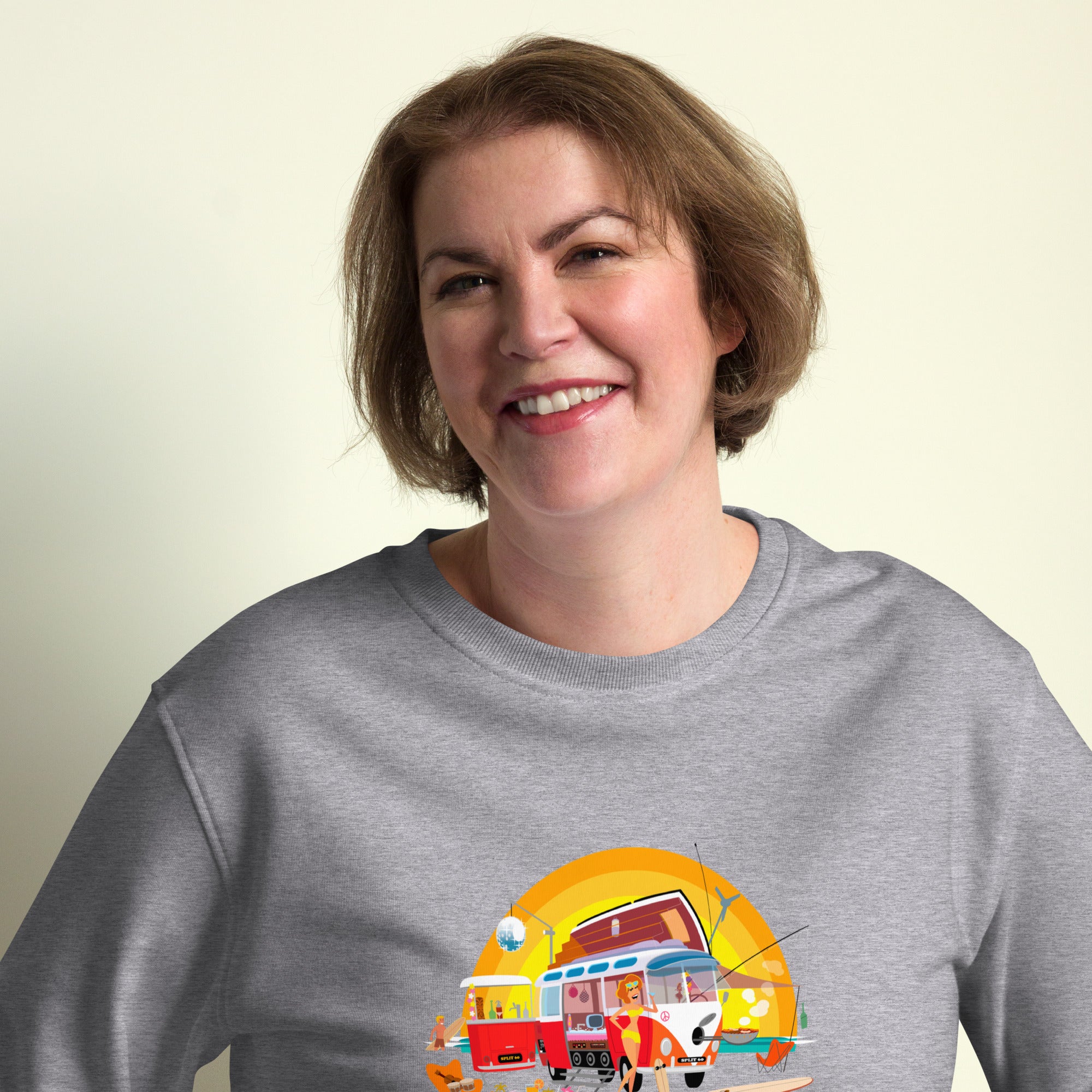 Sweat écologique unisexe Ultra Combi Home is where you park it