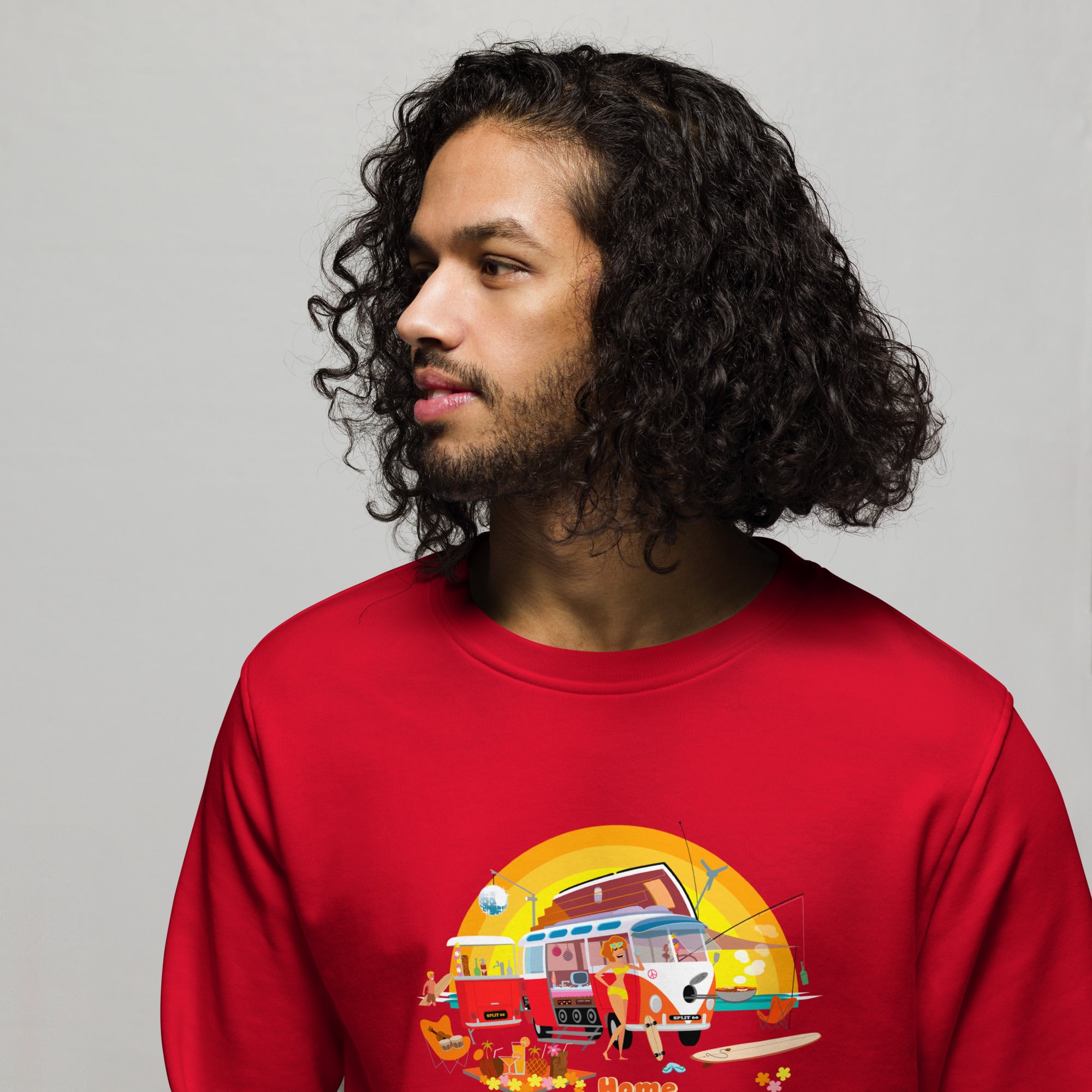 Sweat écologique unisexe Ultra Combi Home is where you park it