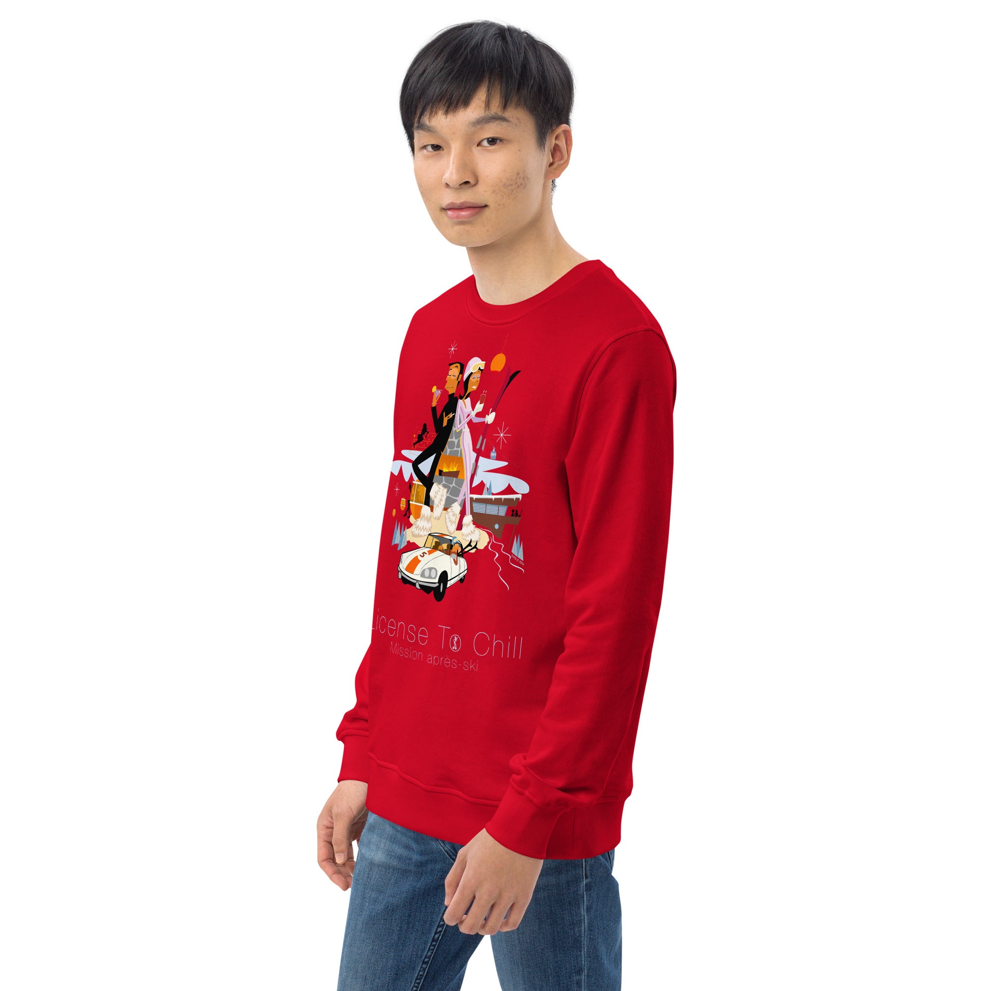 Sweat écologique unisexe License To Chill Mission Après-Ski