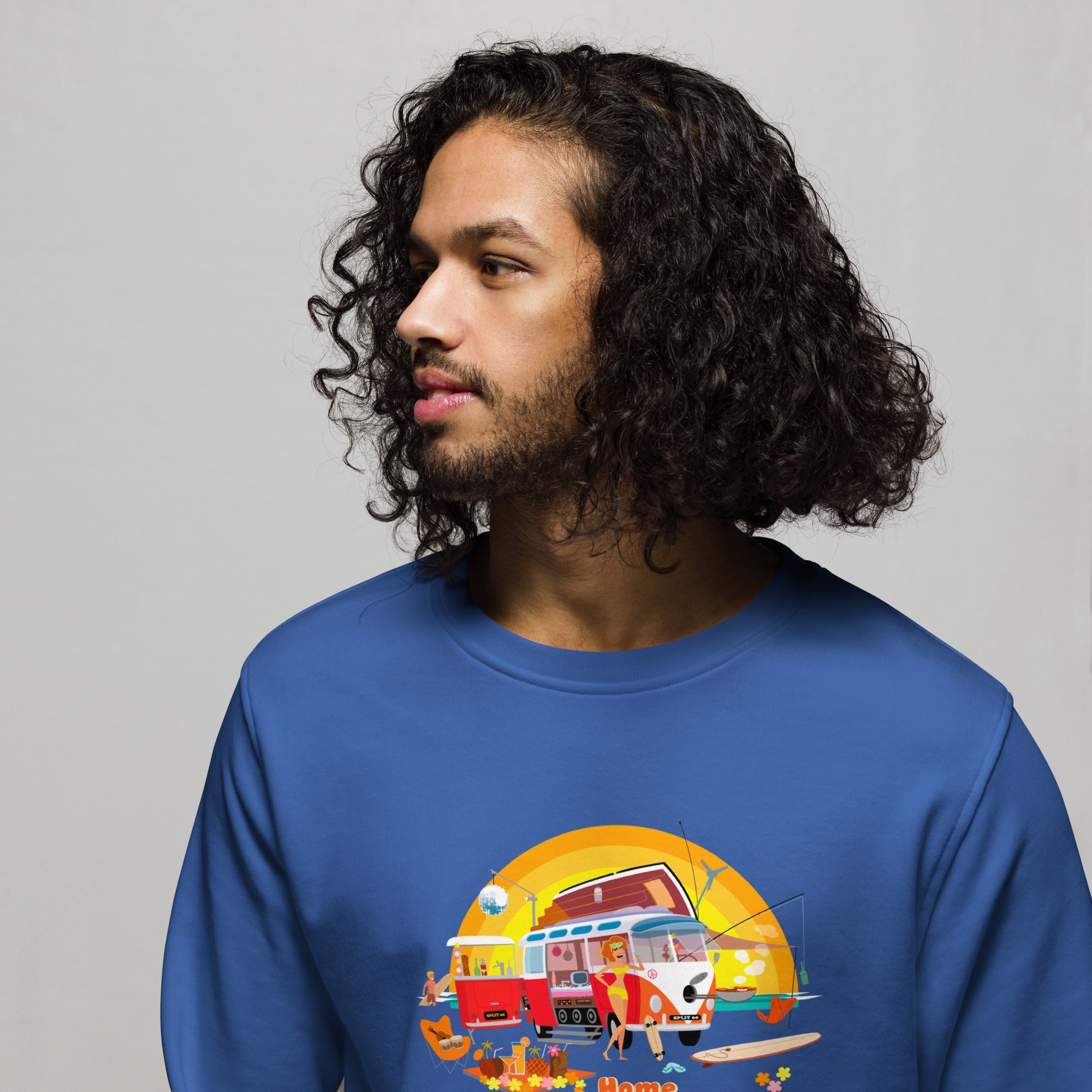 Sweat écologique unisexe Ultra Combi Home is where you park it