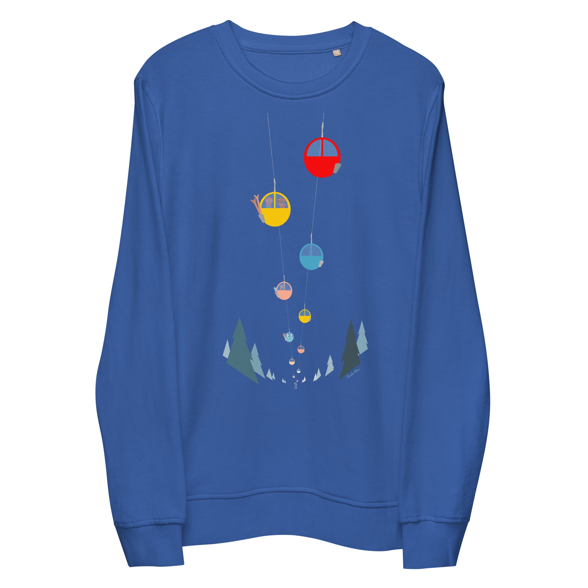 Sweat écologique unisexe Gondolas in the mist