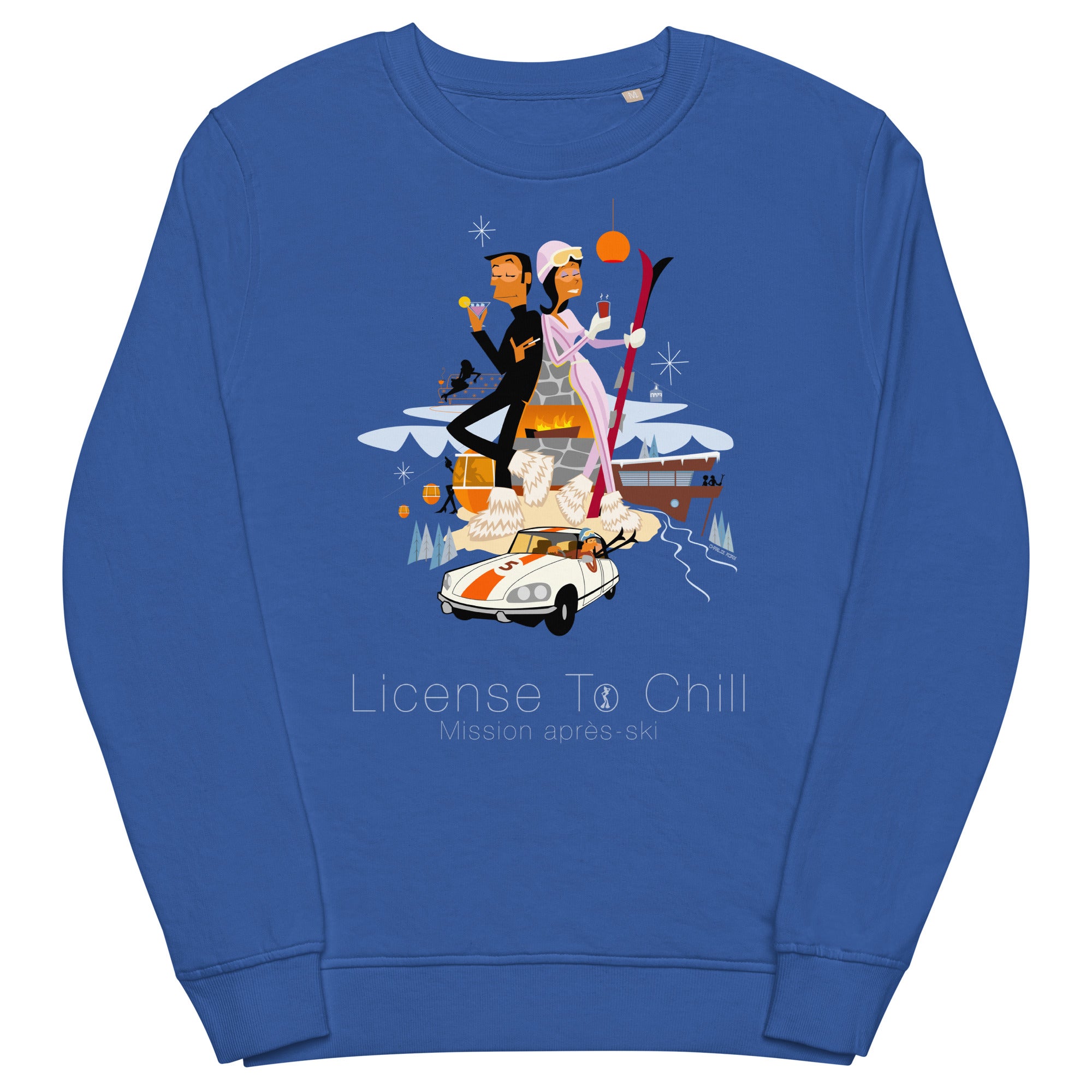 Sweat écologique unisexe License To Chill Mission Après-Ski