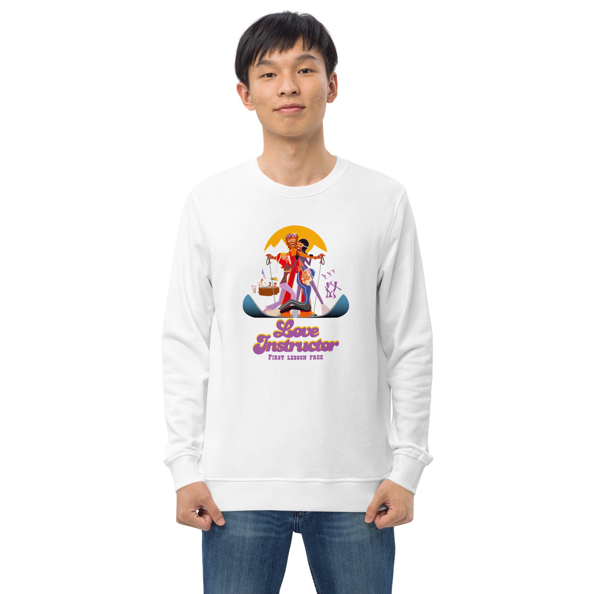 Sweat écologique unisexe Love Instructor First Lesson free