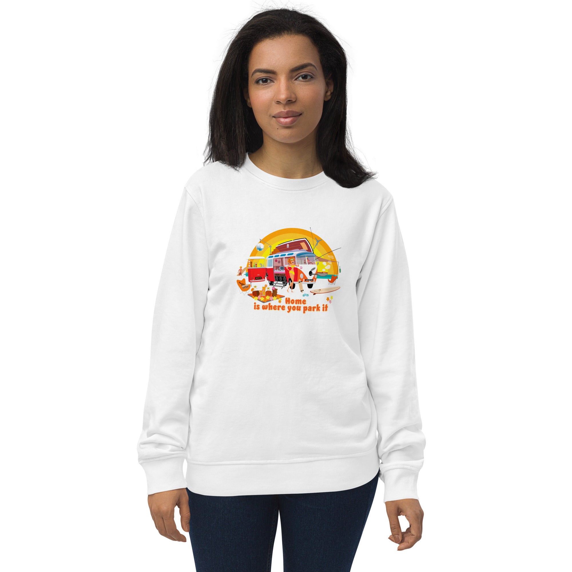 Sweat écologique unisexe Ultra Combi Home is where you park it