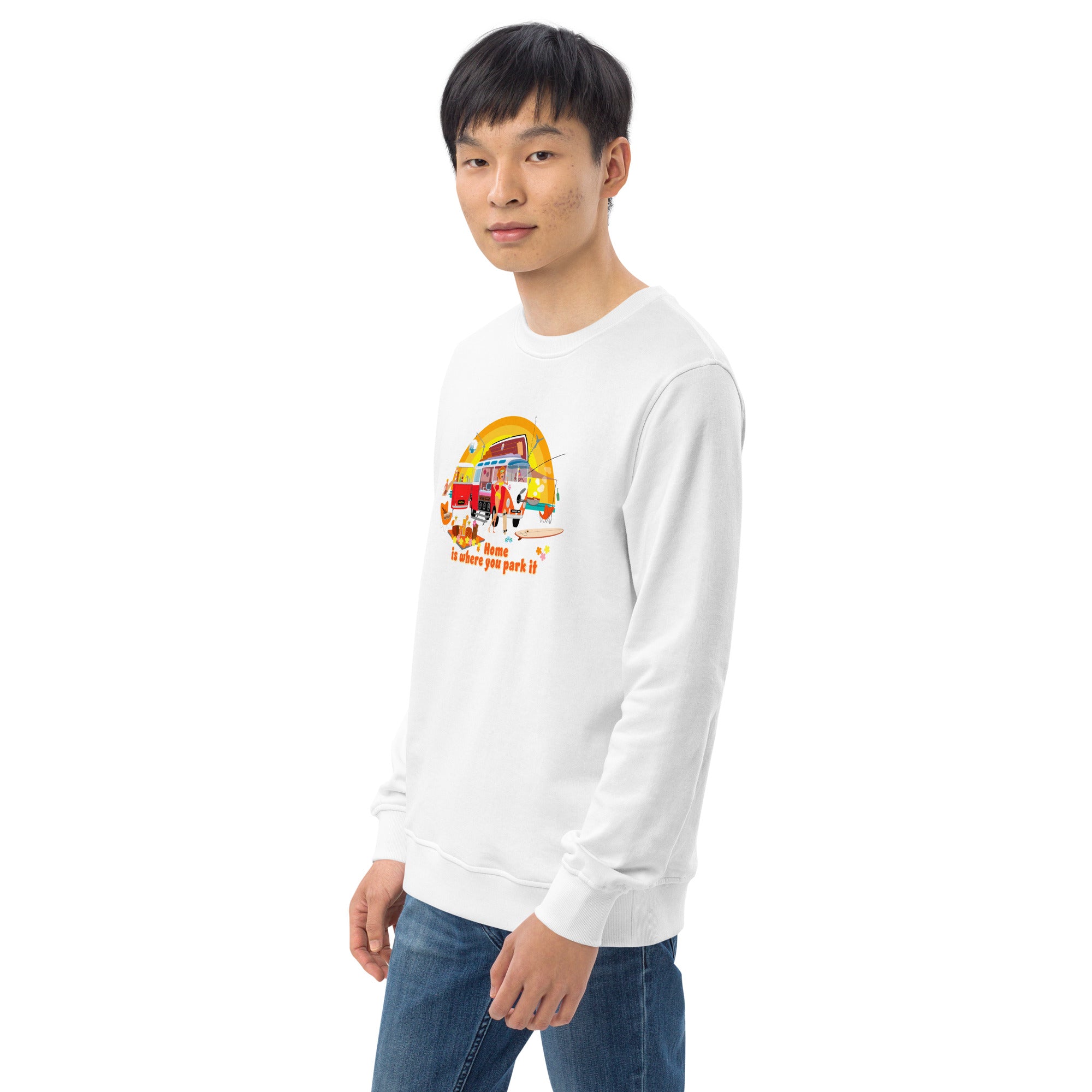 Sweat écologique unisexe Ultra Combi Home is where you park it