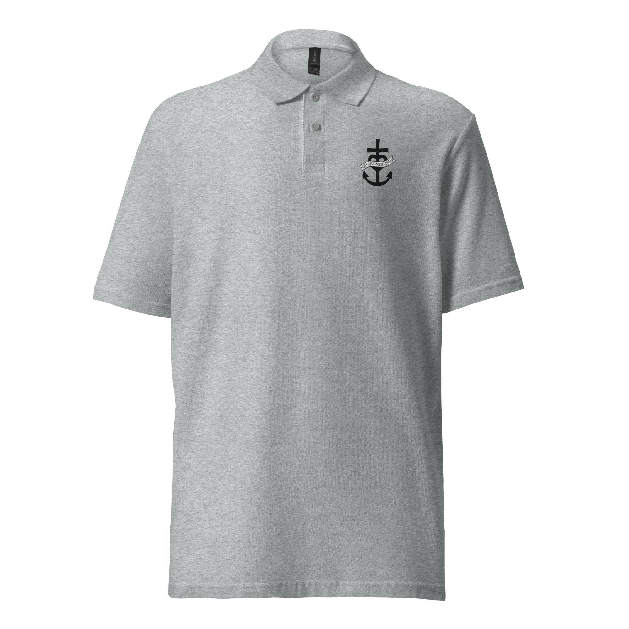 Polo piqué unisexe Oh Bonne Mer 1 brodé