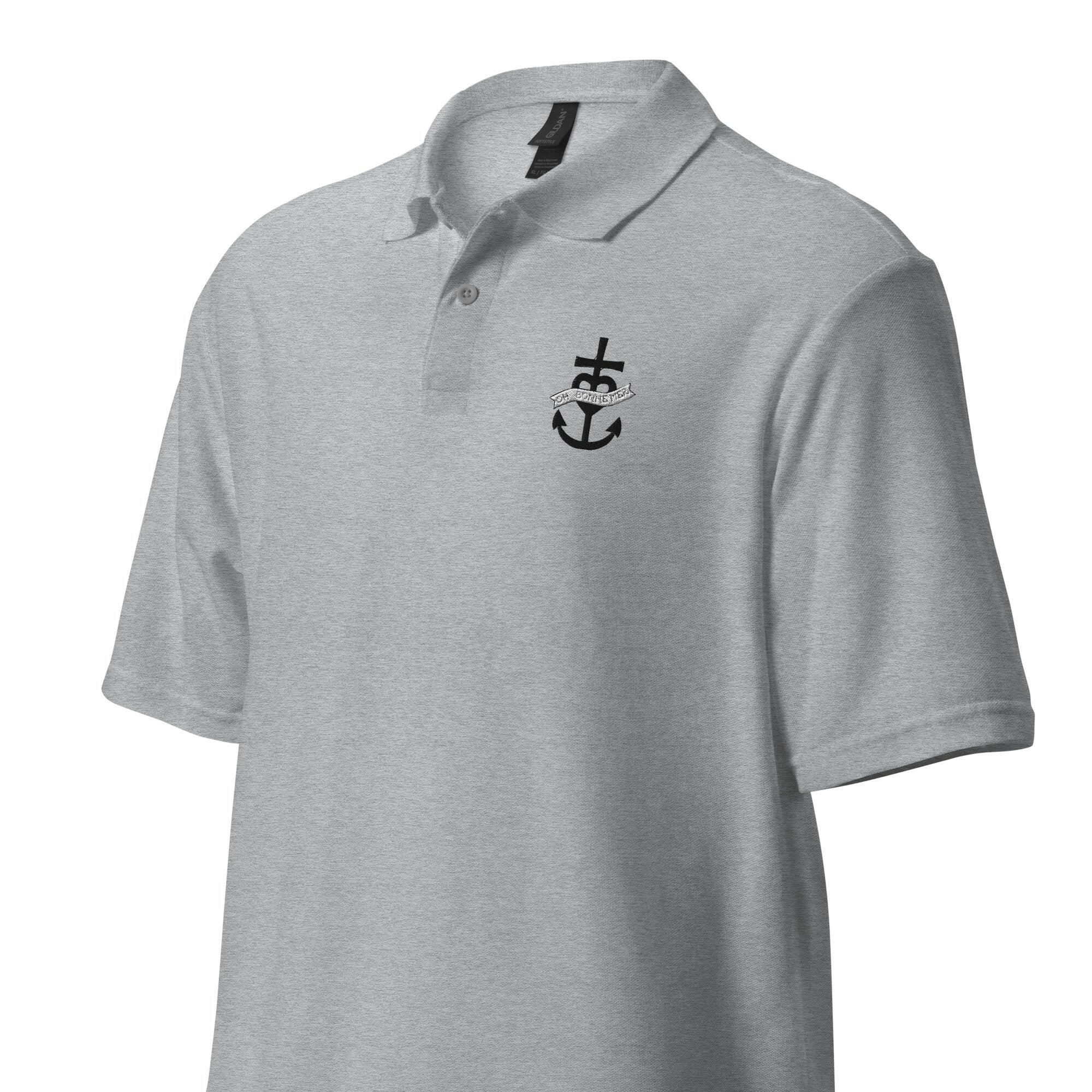 Polo piqué unisexe Oh Bonne Mer 1 brodé