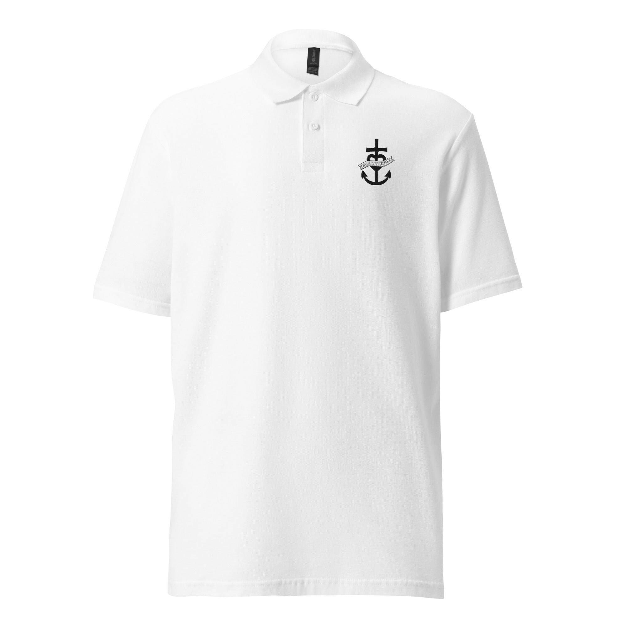 Polo piqué unisexe Oh Bonne Mer 1 brodé