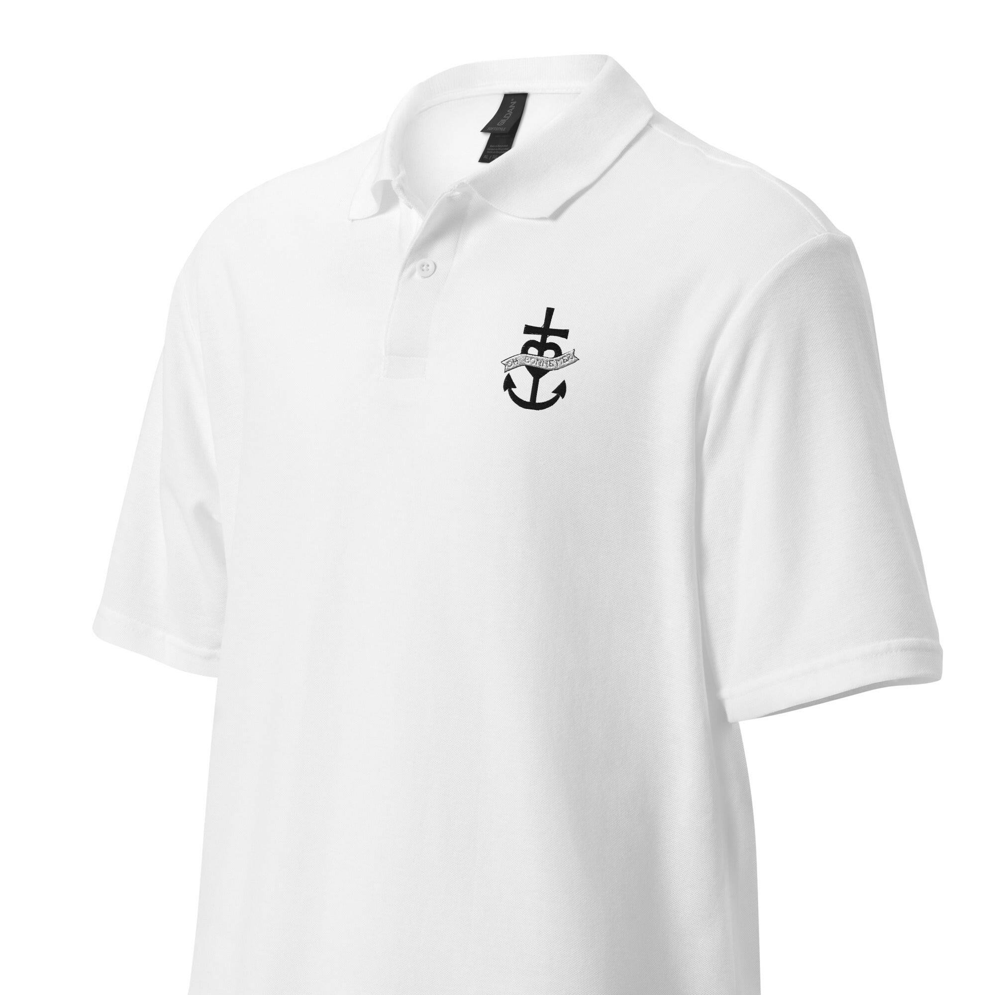 Polo piqué unisexe Oh Bonne Mer 1 brodé