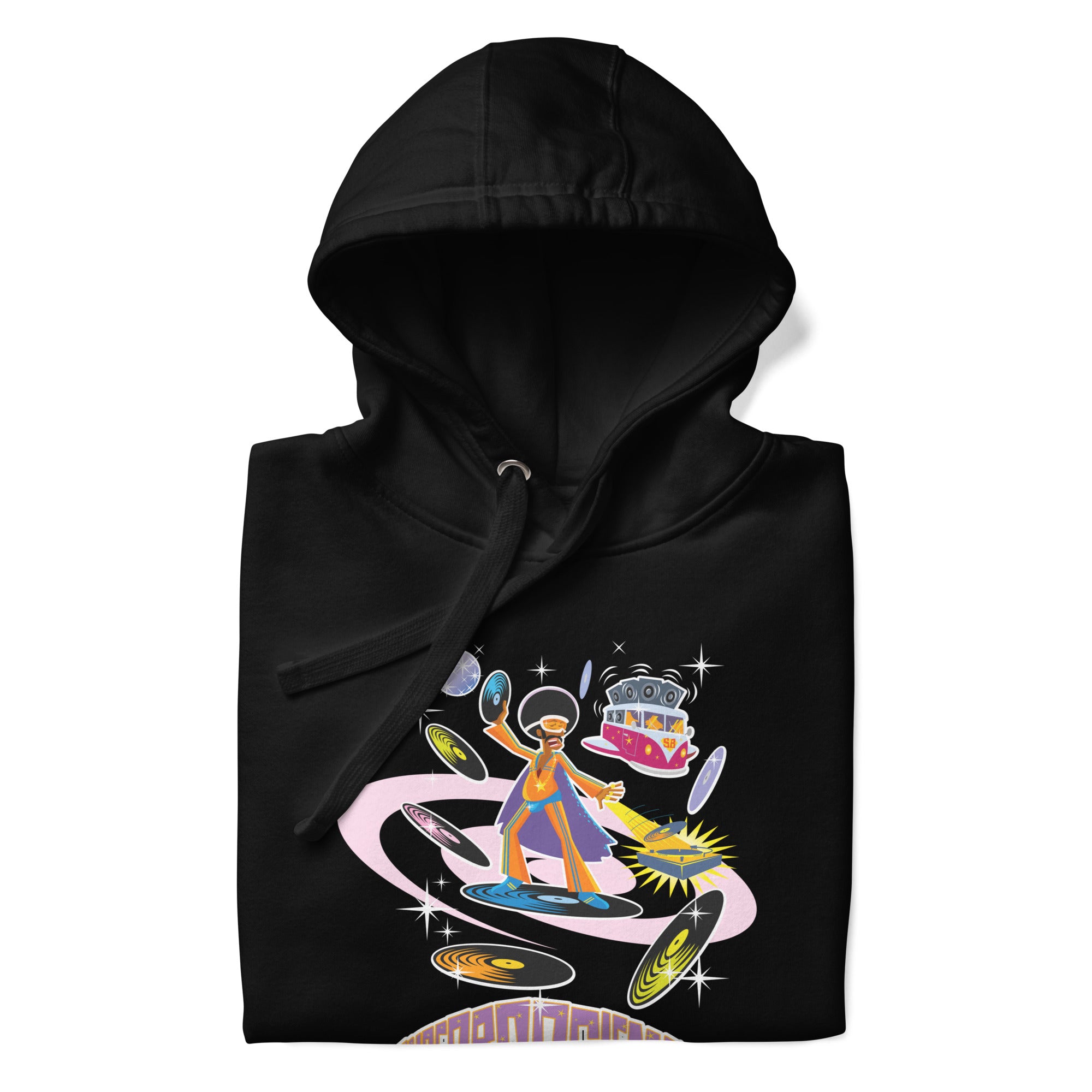 Sweat à capuche unisexe en coton Superboogieman Saves the Party