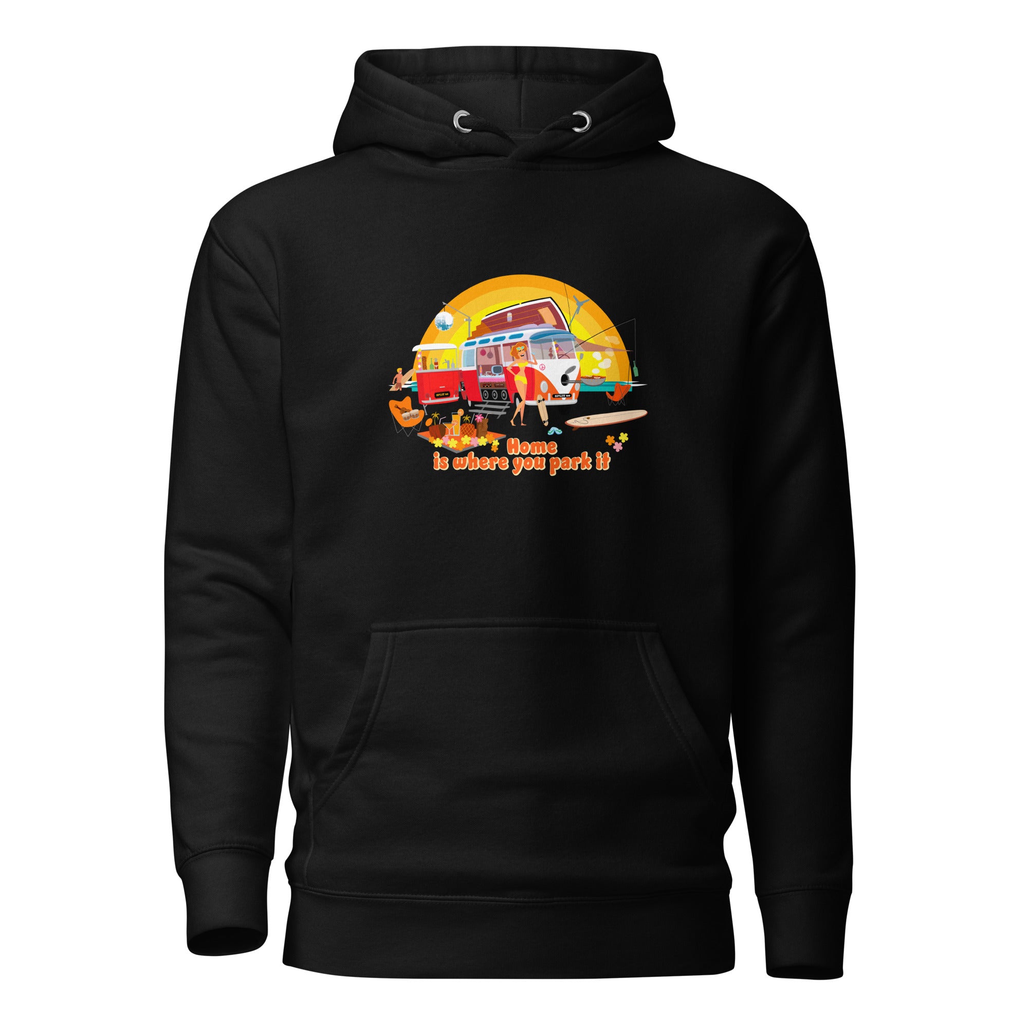 Unisex Cotton Hoodie Ultra Combi Home is where you park it