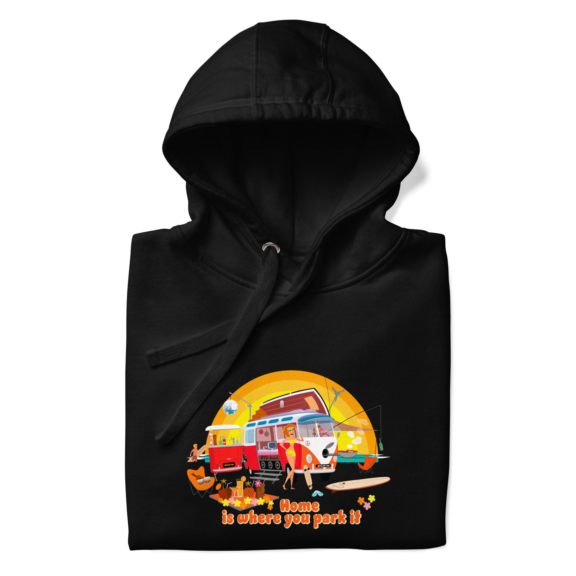 Unisex Cotton Hoodie Ultra Combi Home is where you park it