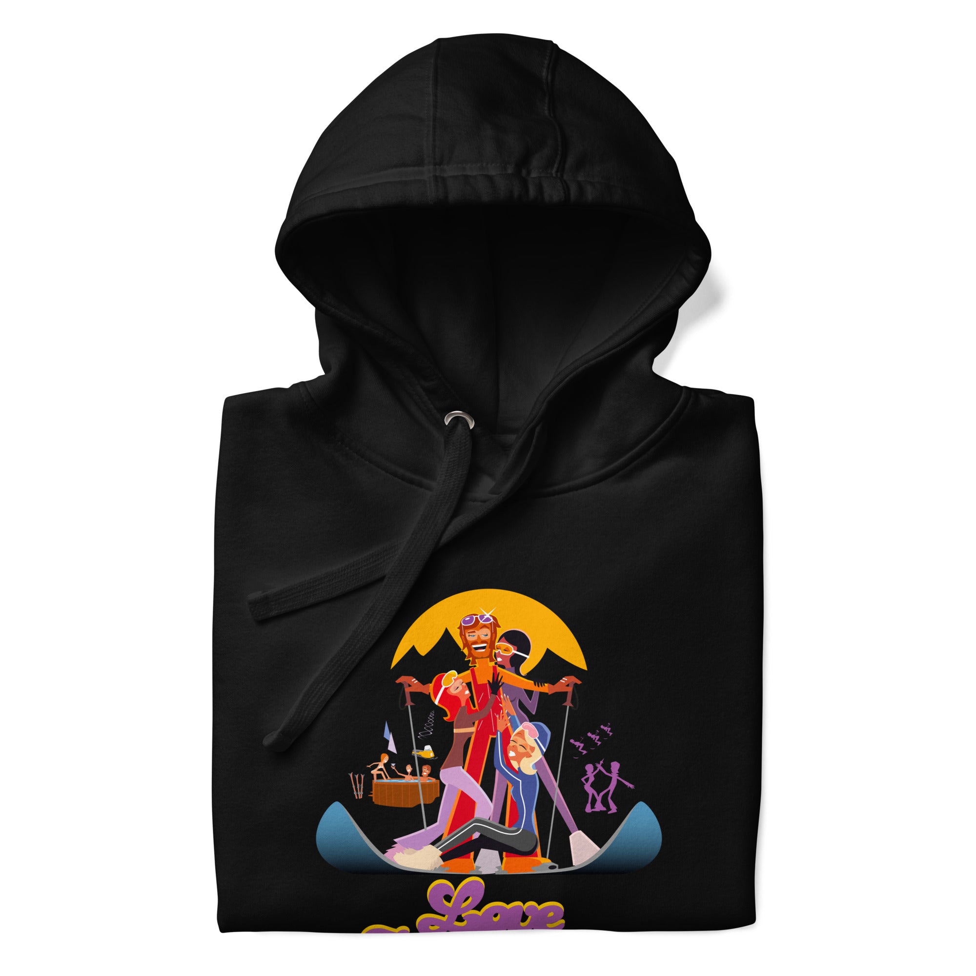 Sweat à capuche unisexe en coton Love Instructor First Lesson free