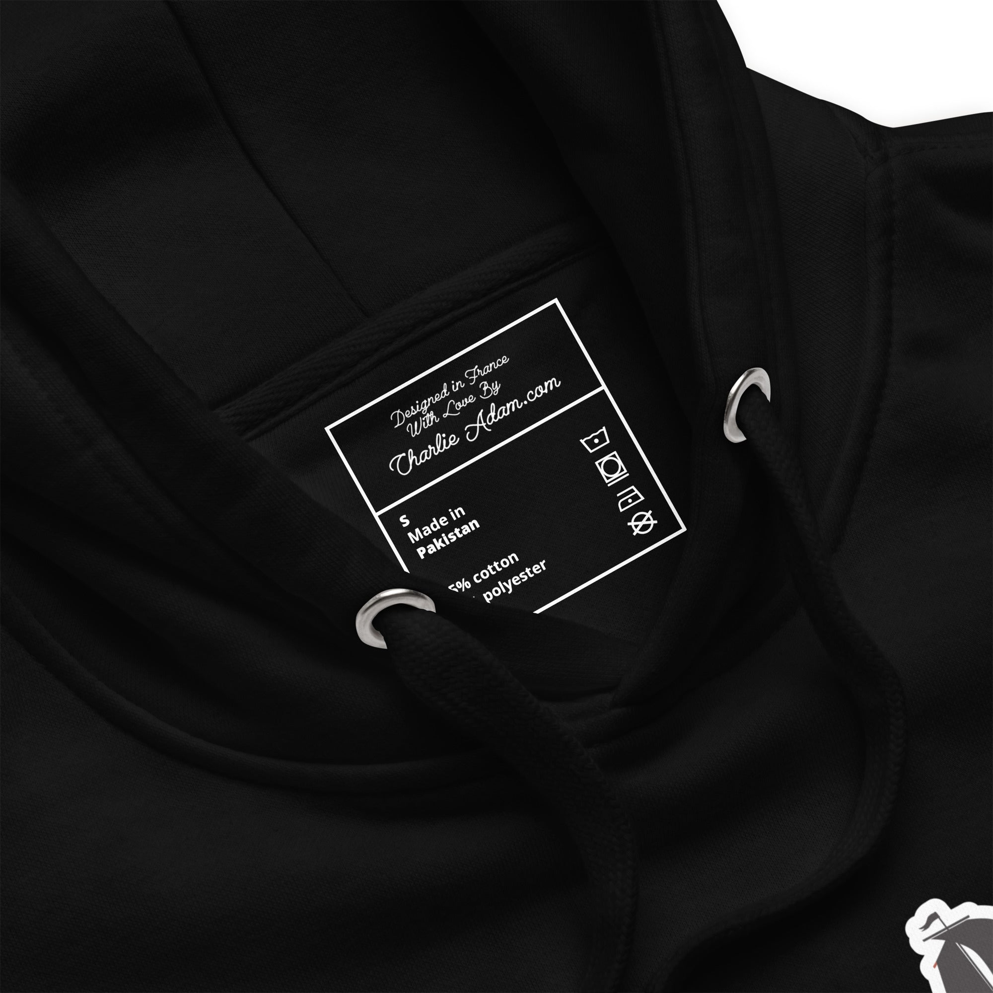 Sweat à capuche unisexe en coton Oh Bonne Mer 3