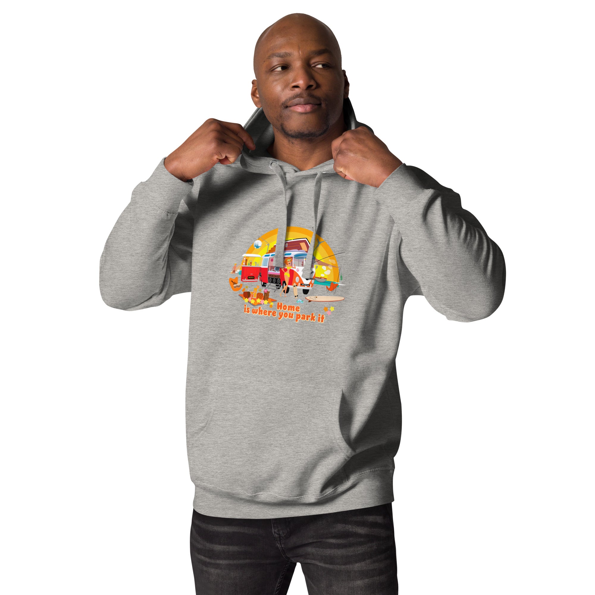 Unisex Cotton Hoodie Ultra Combi Home is where you park it