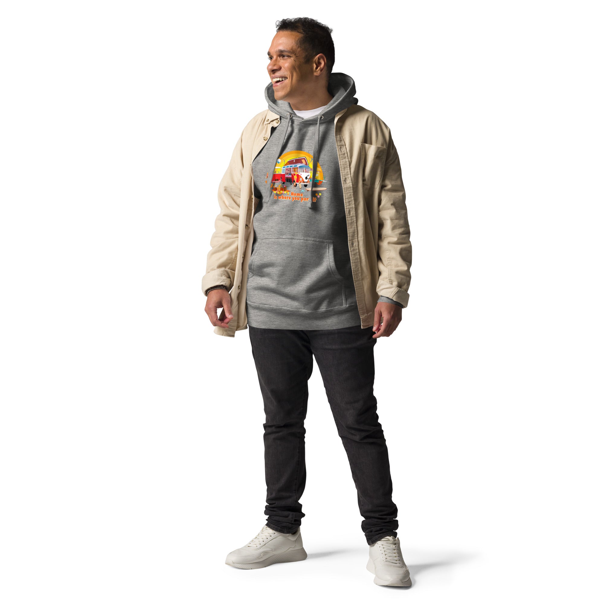 Unisex Cotton Hoodie Ultra Combi Home is where you park it