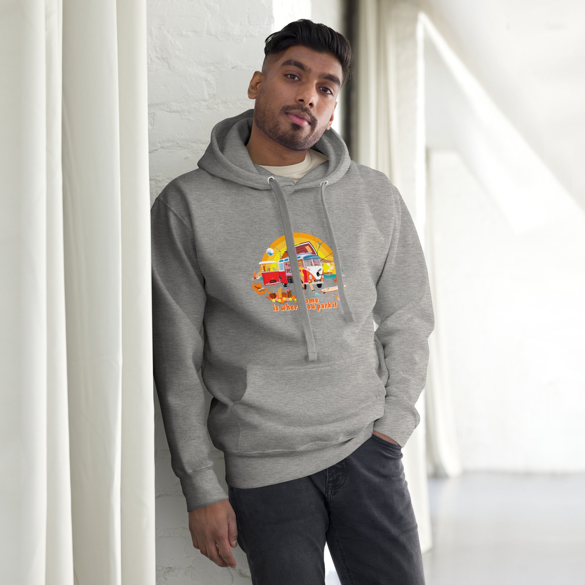Unisex Cotton Hoodie Ultra Combi Home is where you park it