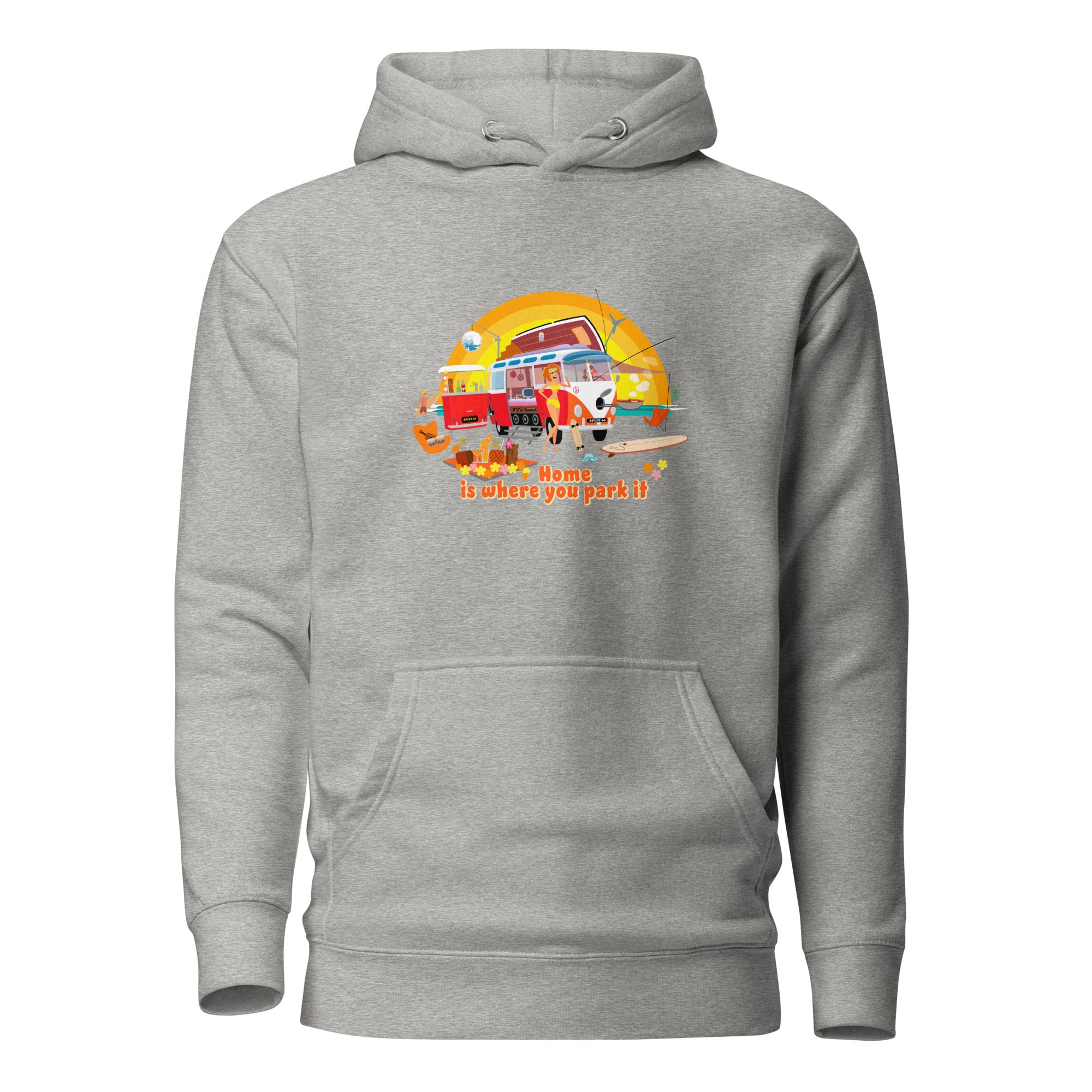 Unisex Cotton Hoodie Ultra Combi Home is where you park it