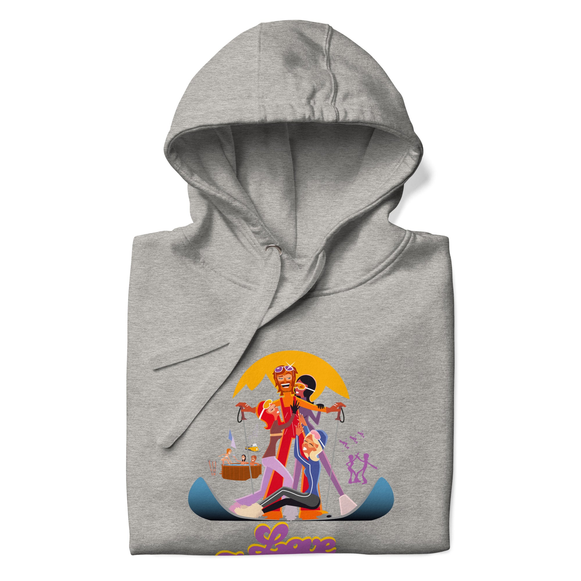 Sweat à capuche unisexe en coton Love Instructor First Lesson free
