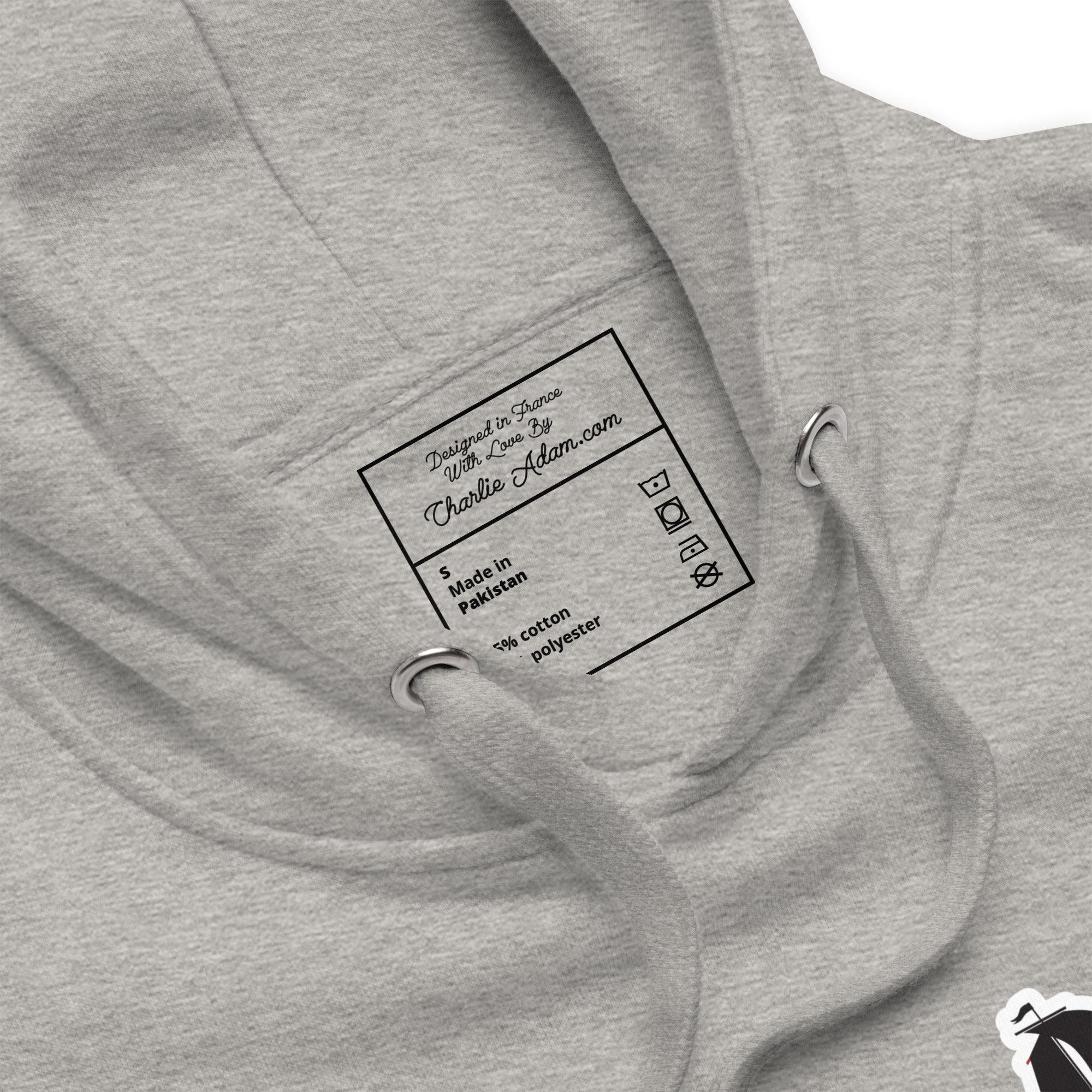 Sweat à capuche unisexe en coton Oh Bonne Mer 3