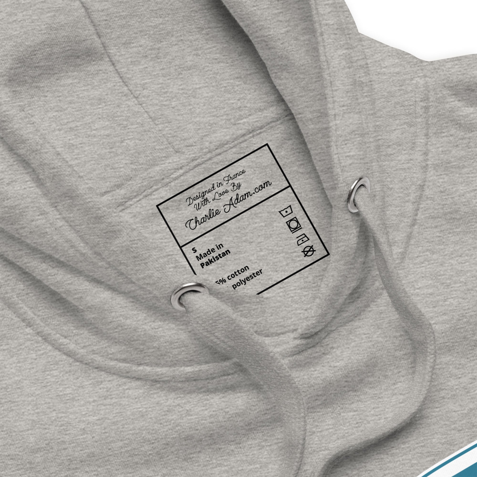 Unisex Cotton Hoodie Blue Camper Van Home is where you park it