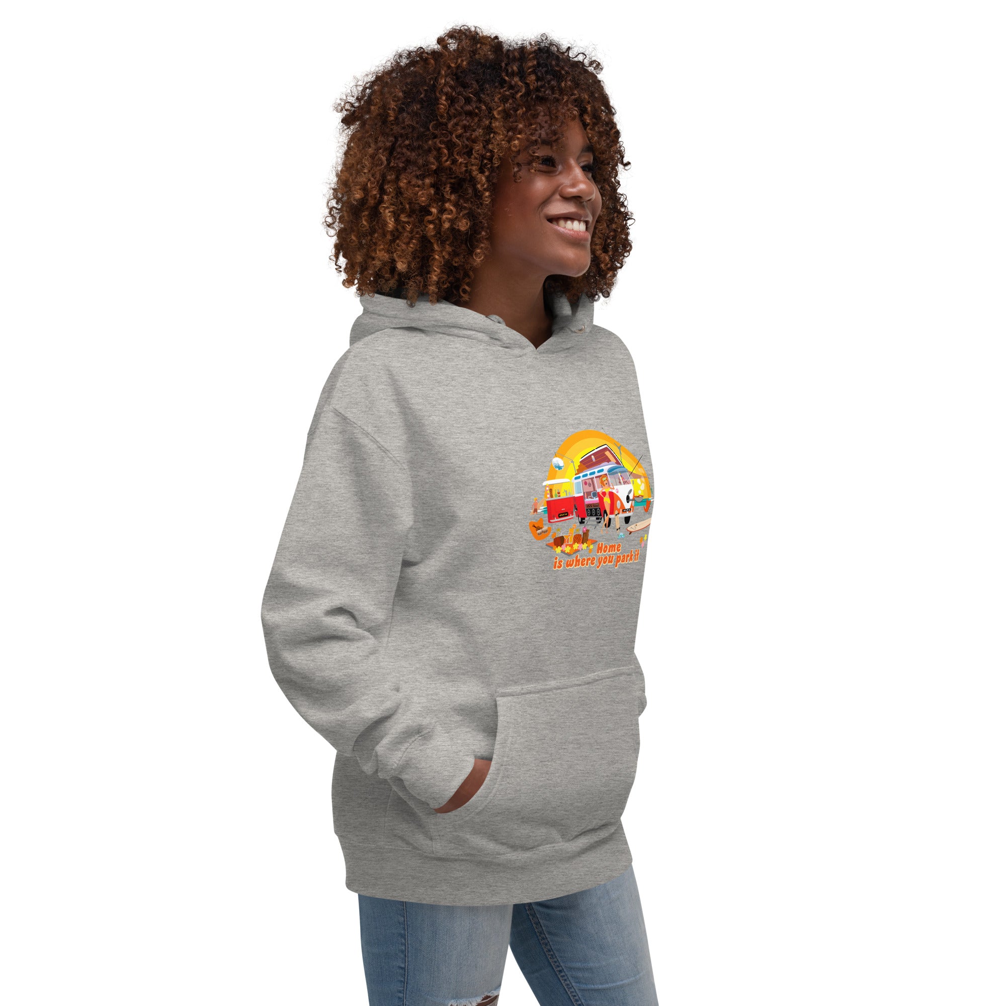 Unisex Cotton Hoodie Ultra Combi Home is where you park it