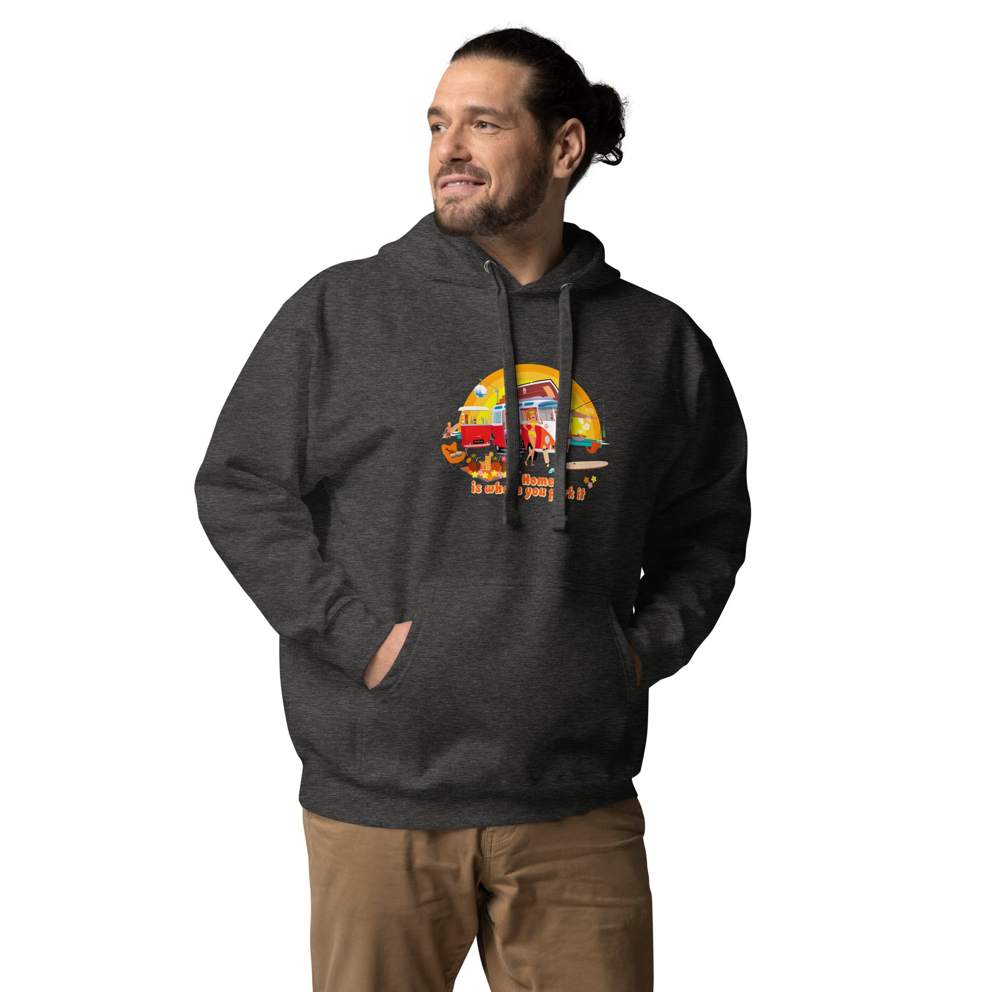 Unisex Cotton Hoodie Ultra Combi Home is where you park it