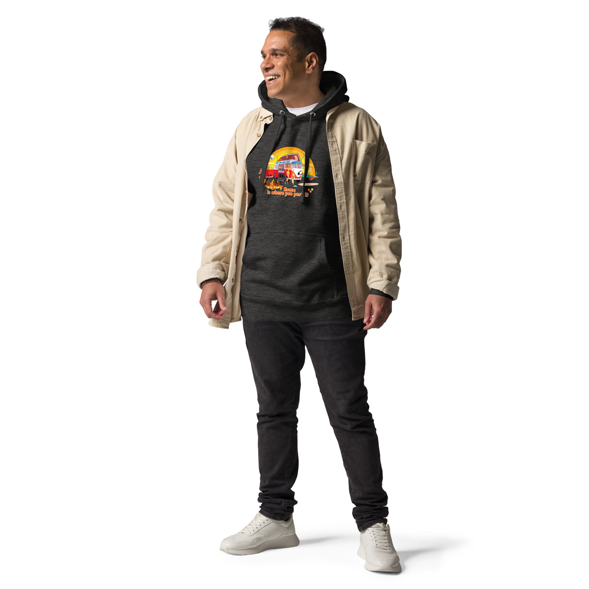 Unisex Cotton Hoodie Ultra Combi Home is where you park it