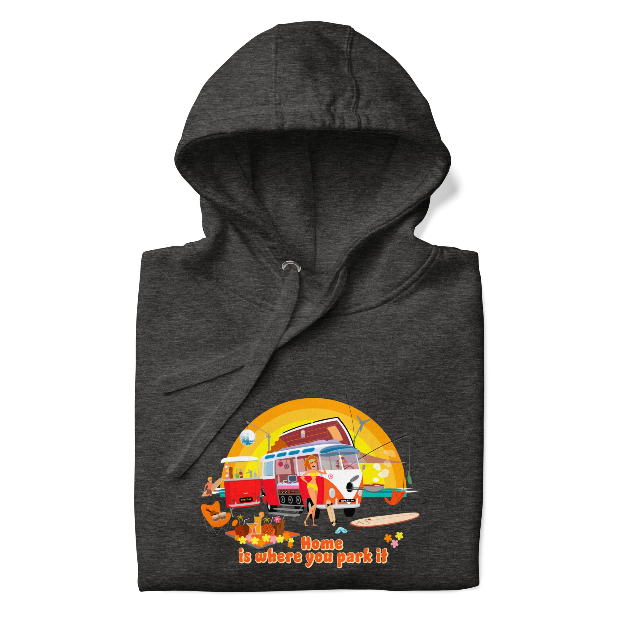 Unisex Cotton Hoodie Ultra Combi Home is where you park it