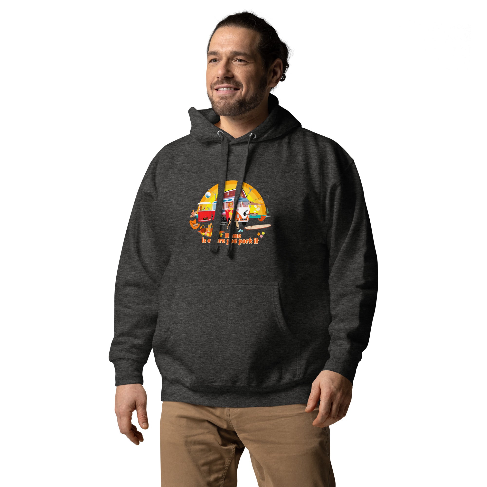 Unisex Cotton Hoodie Ultra Combi Home is where you park it