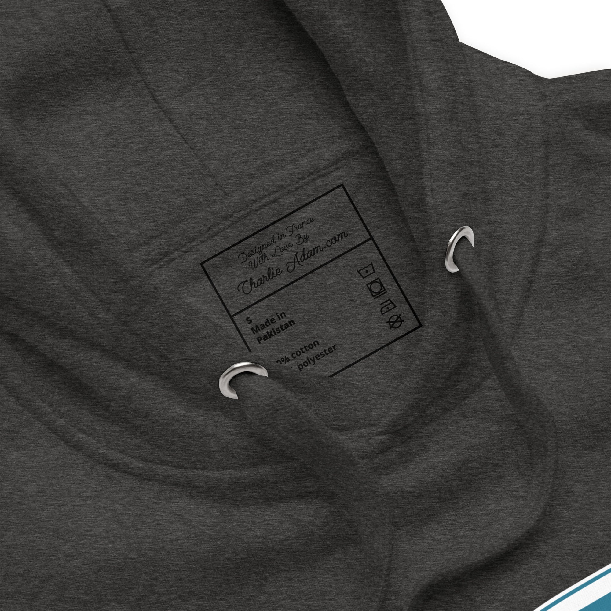 Unisex Cotton Hoodie Blue Camper Van Home is where you park it
