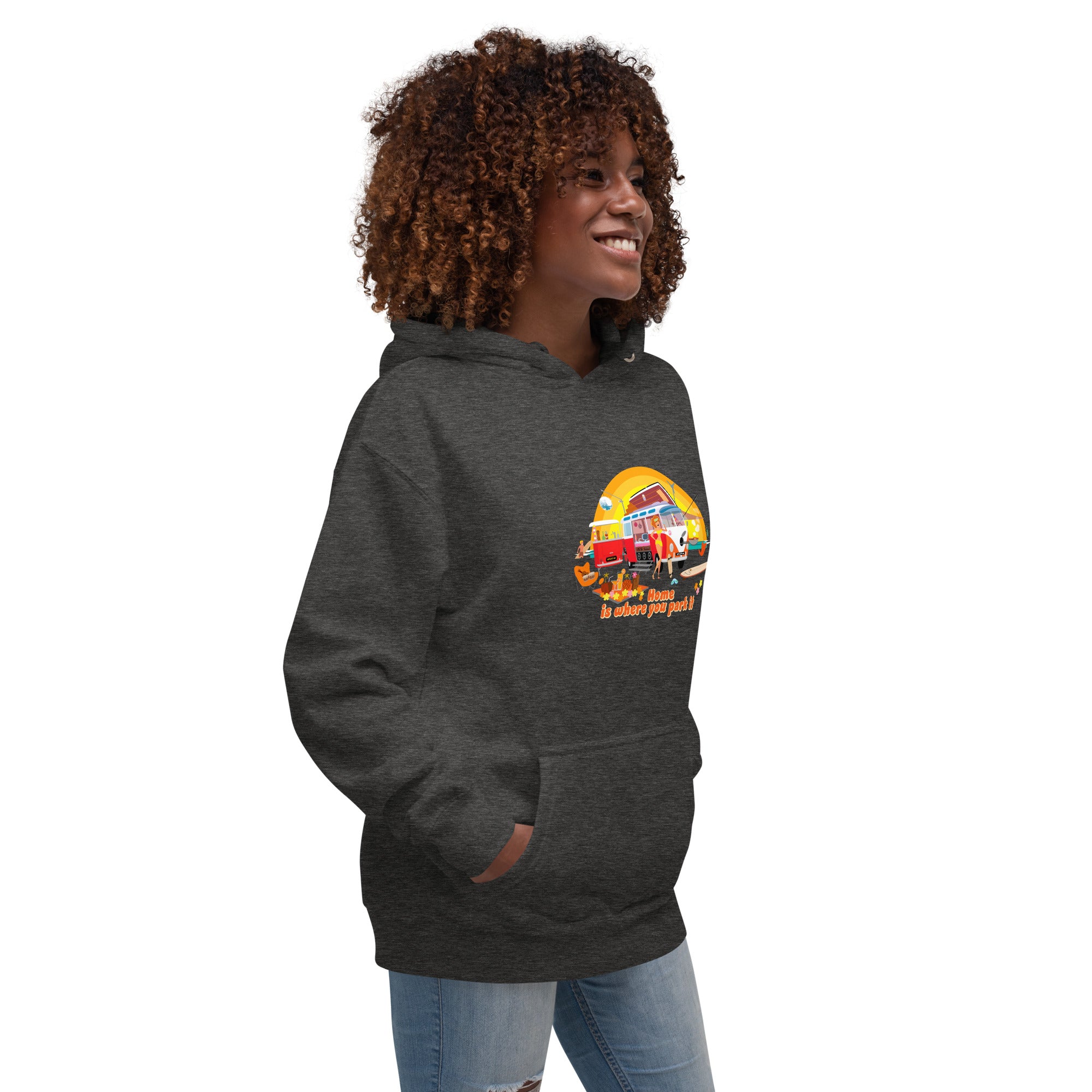 Unisex Cotton Hoodie Ultra Combi Home is where you park it