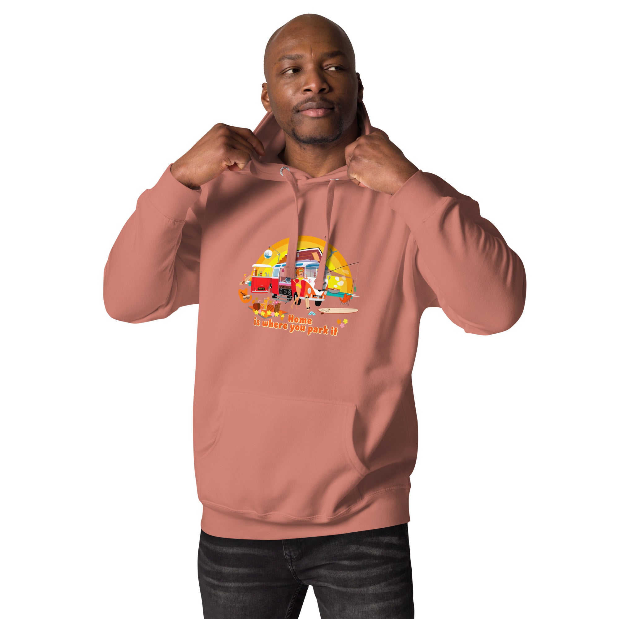 Unisex Cotton Hoodie Ultra Combi Home is where you park it