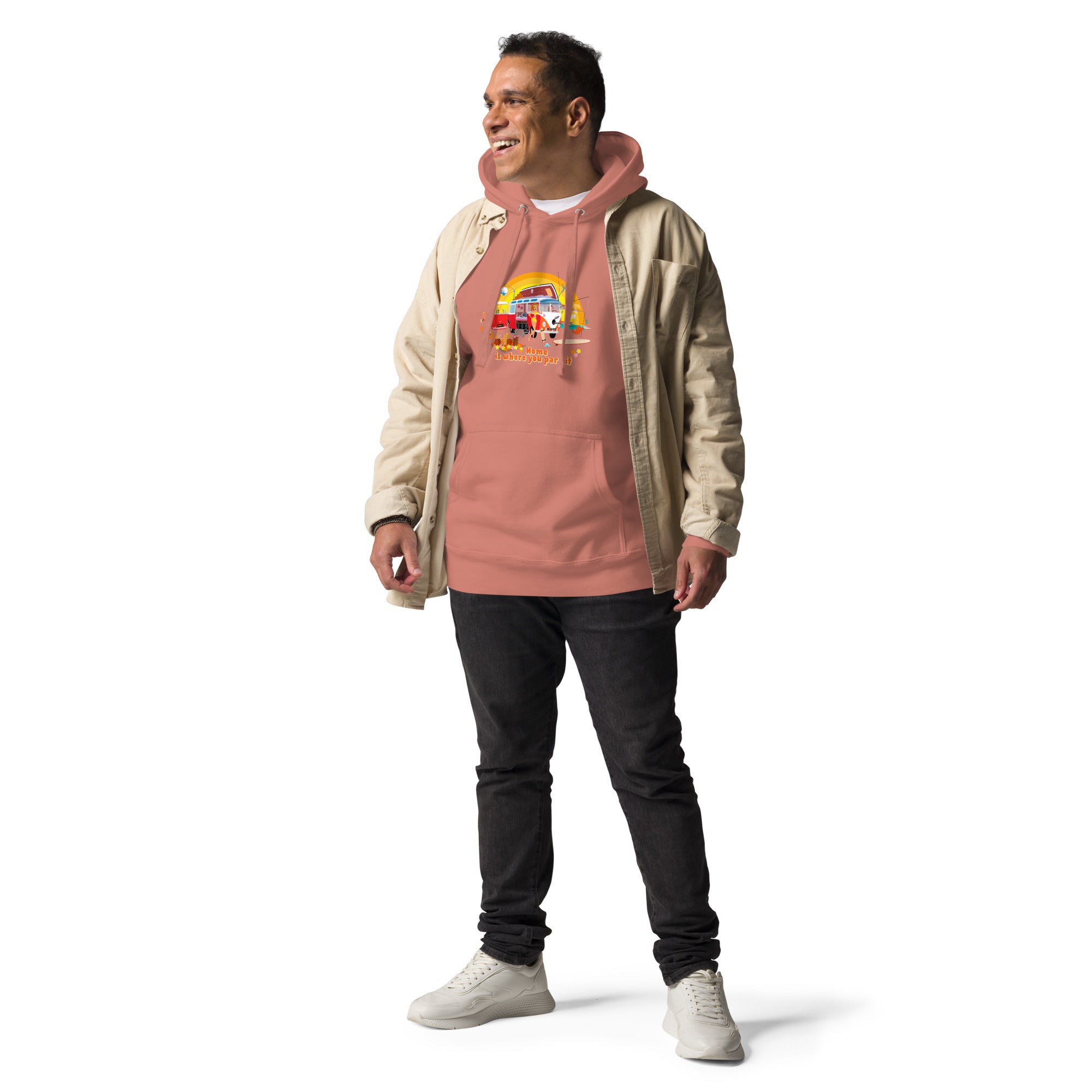 Unisex Cotton Hoodie Ultra Combi Home is where you park it