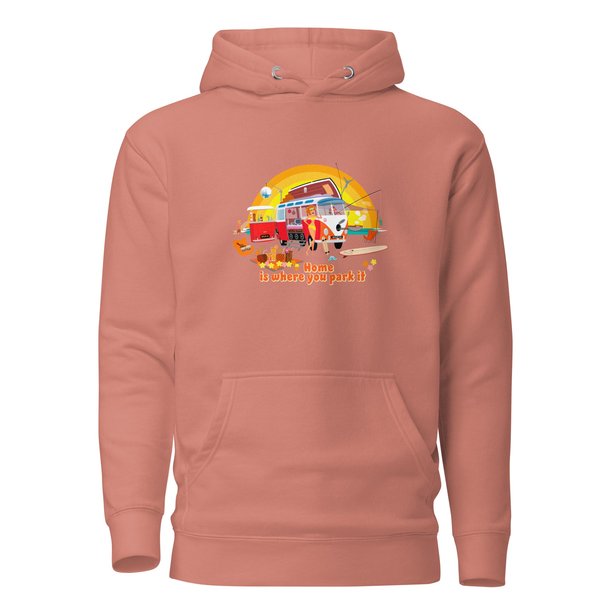 Unisex Cotton Hoodie Ultra Combi Home is where you park it