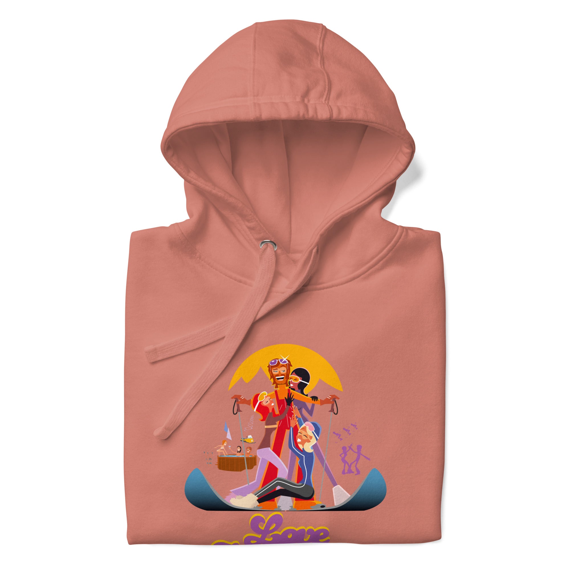 Sweat à capuche unisexe en coton Love Instructor First Lesson free