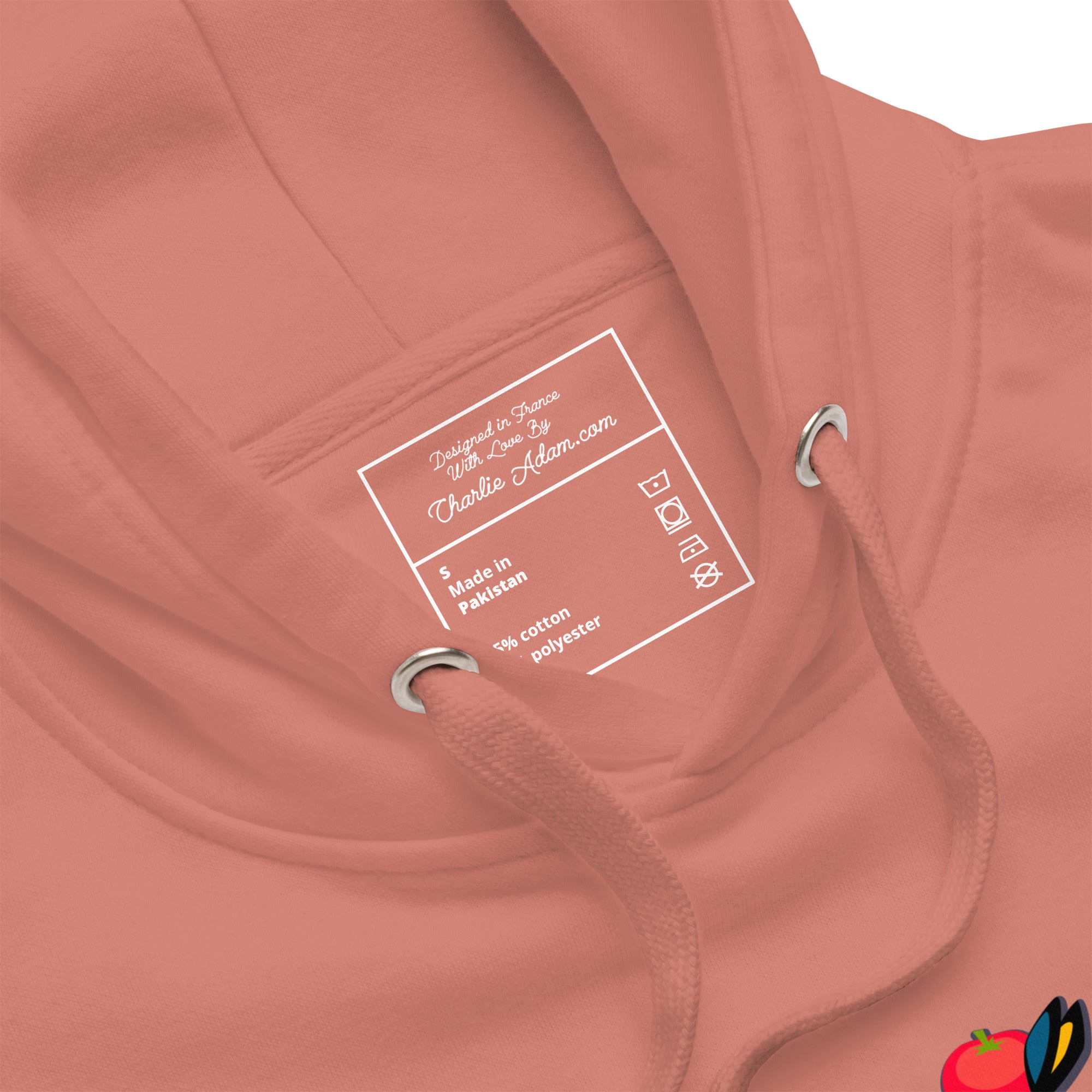 Sweat à capuche unisexe en coton Make Bouillabaisse Not War