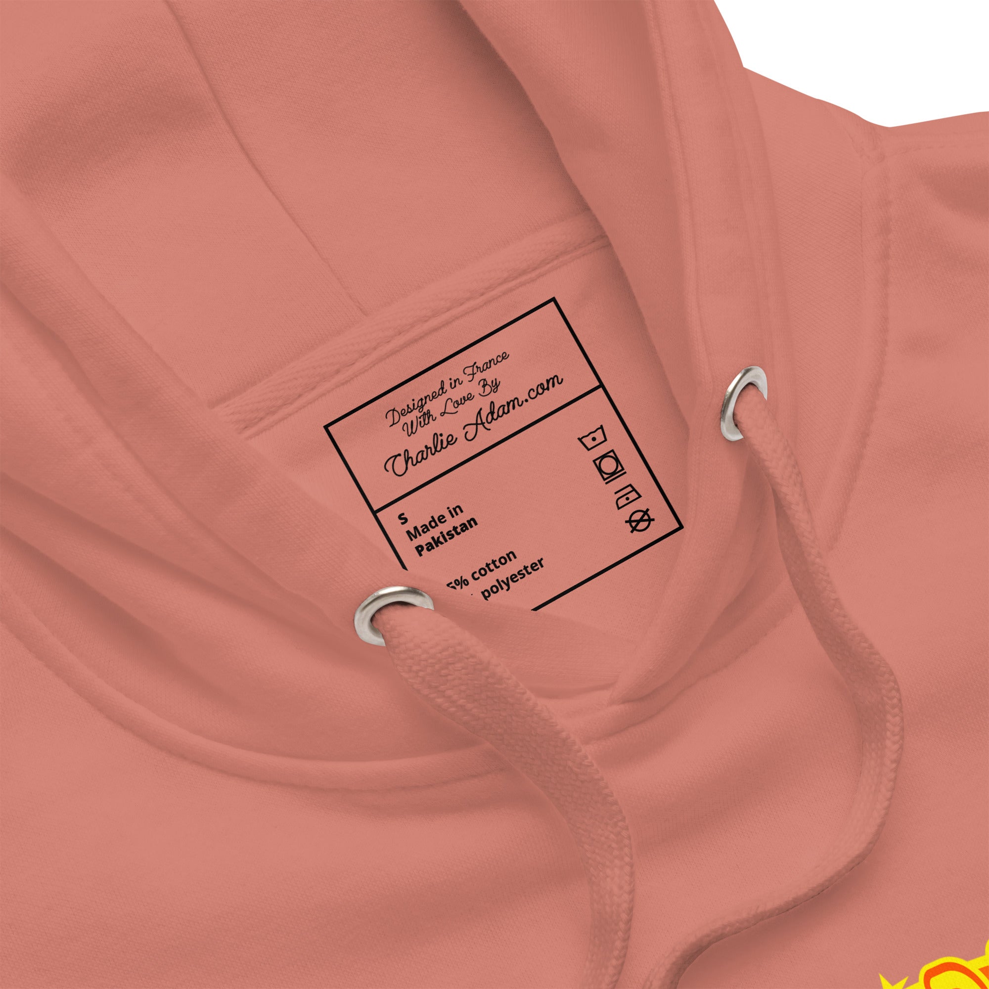 Sweat à capuche unisexe en coton Roller Disco 1975