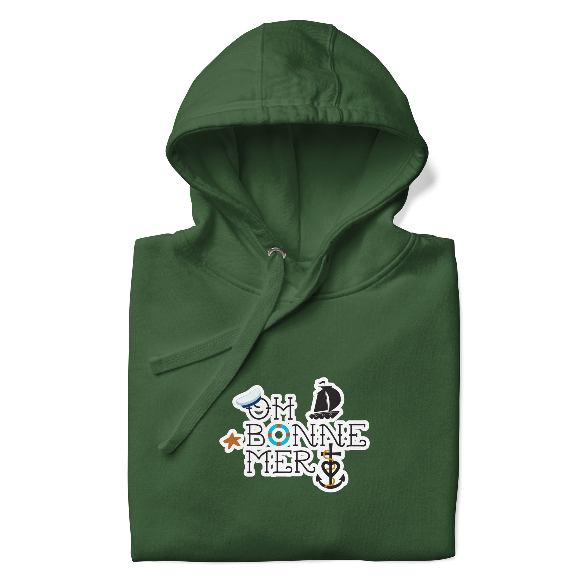 Sweat à capuche unisexe en coton Oh Bonne Mer 3