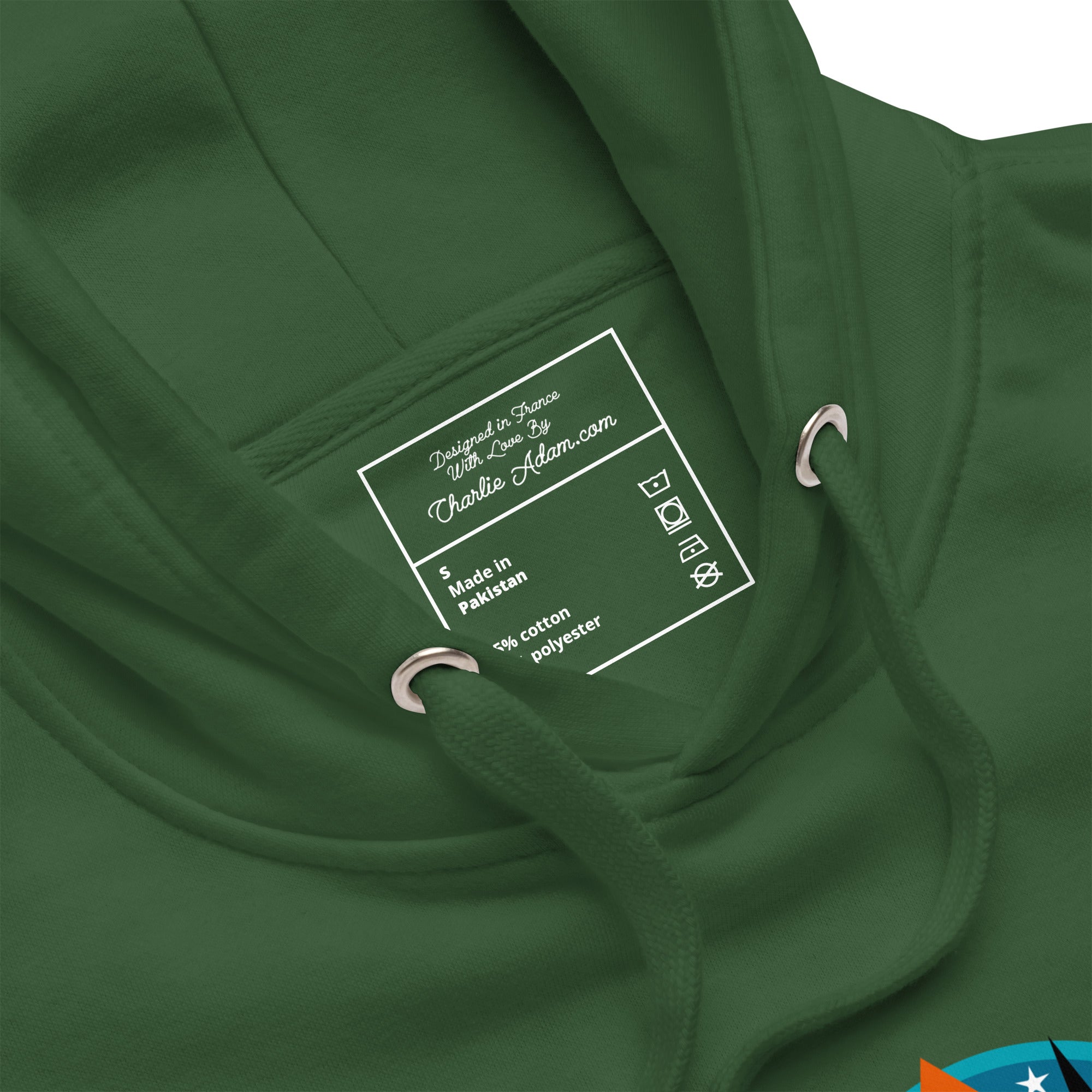Unisex Cotton Hoodie Free camping is not a crime graphic