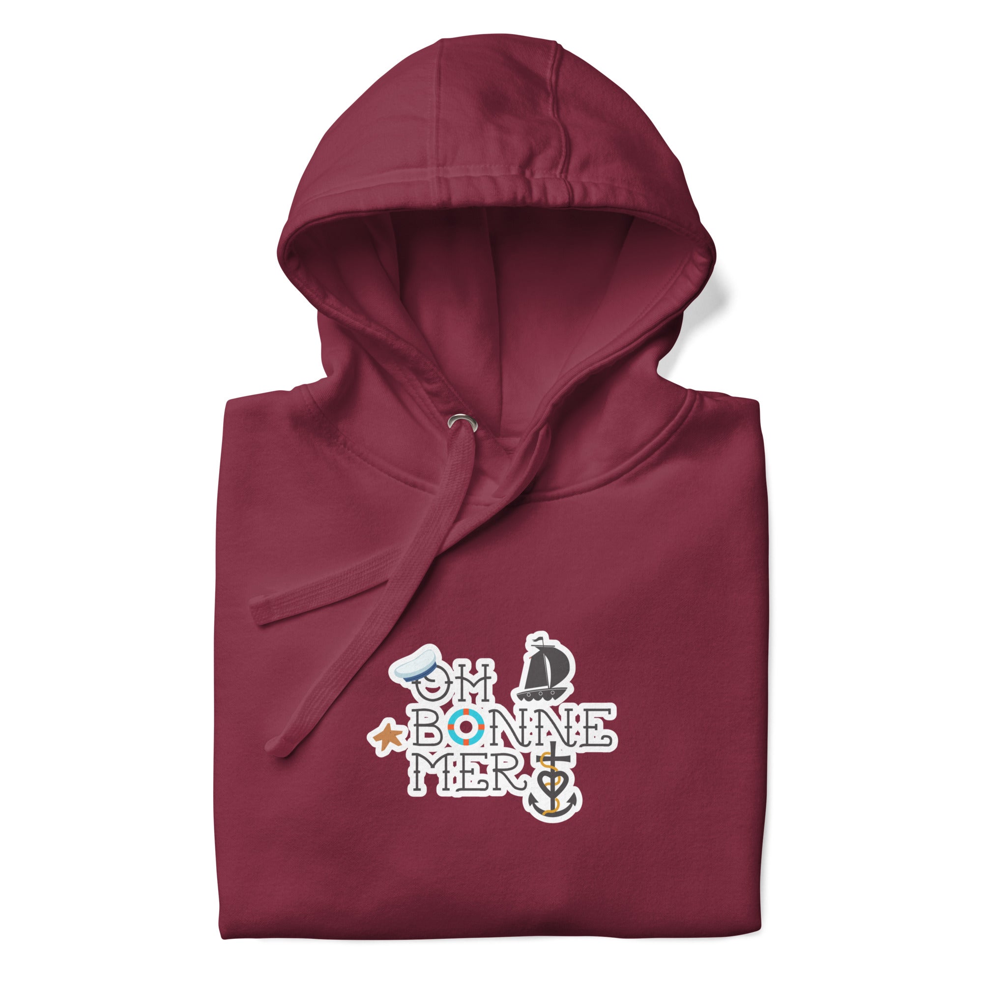 Sweat à capuche unisexe en coton Oh Bonne Mer 3