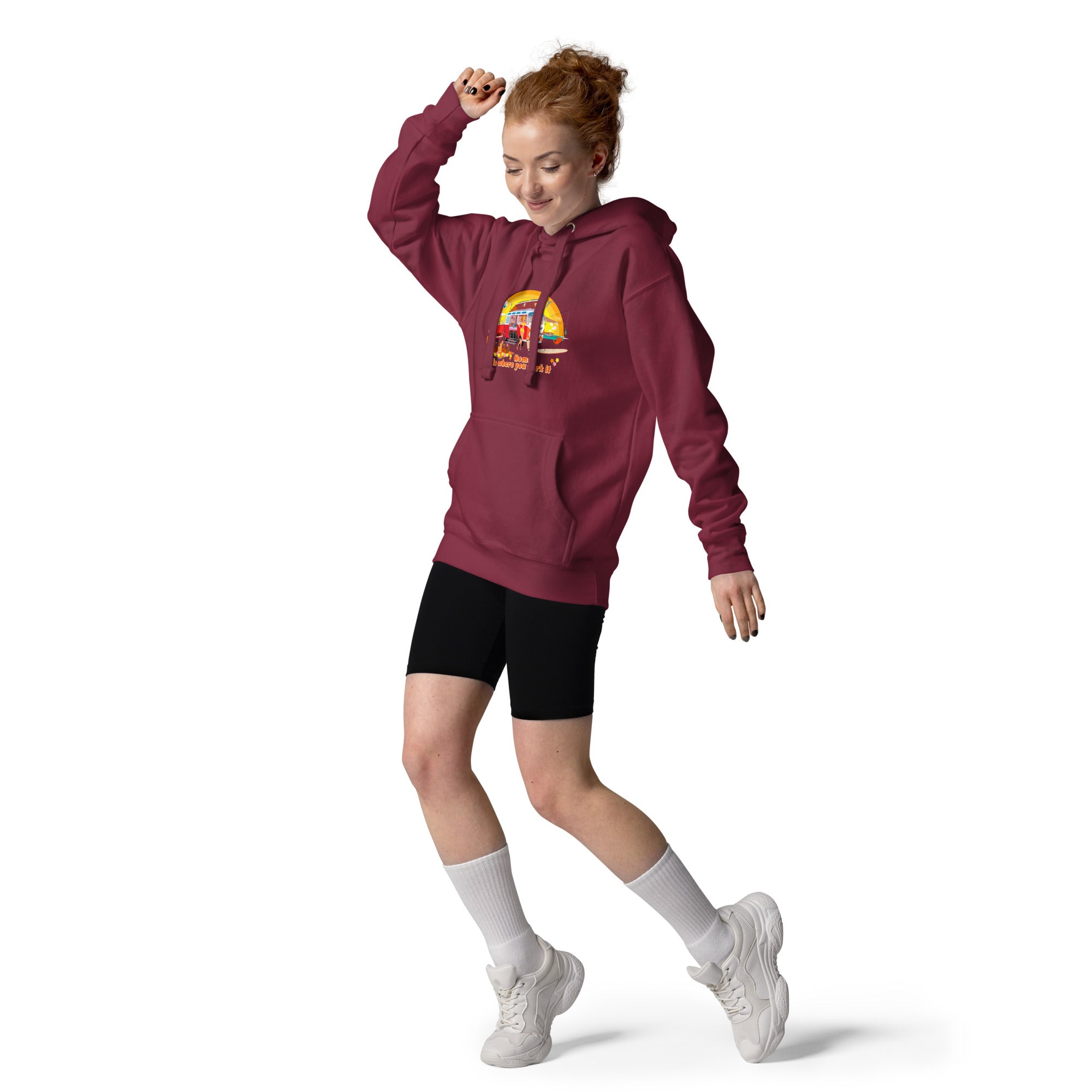 Unisex Cotton Hoodie Ultra Combi Home is where you park it
