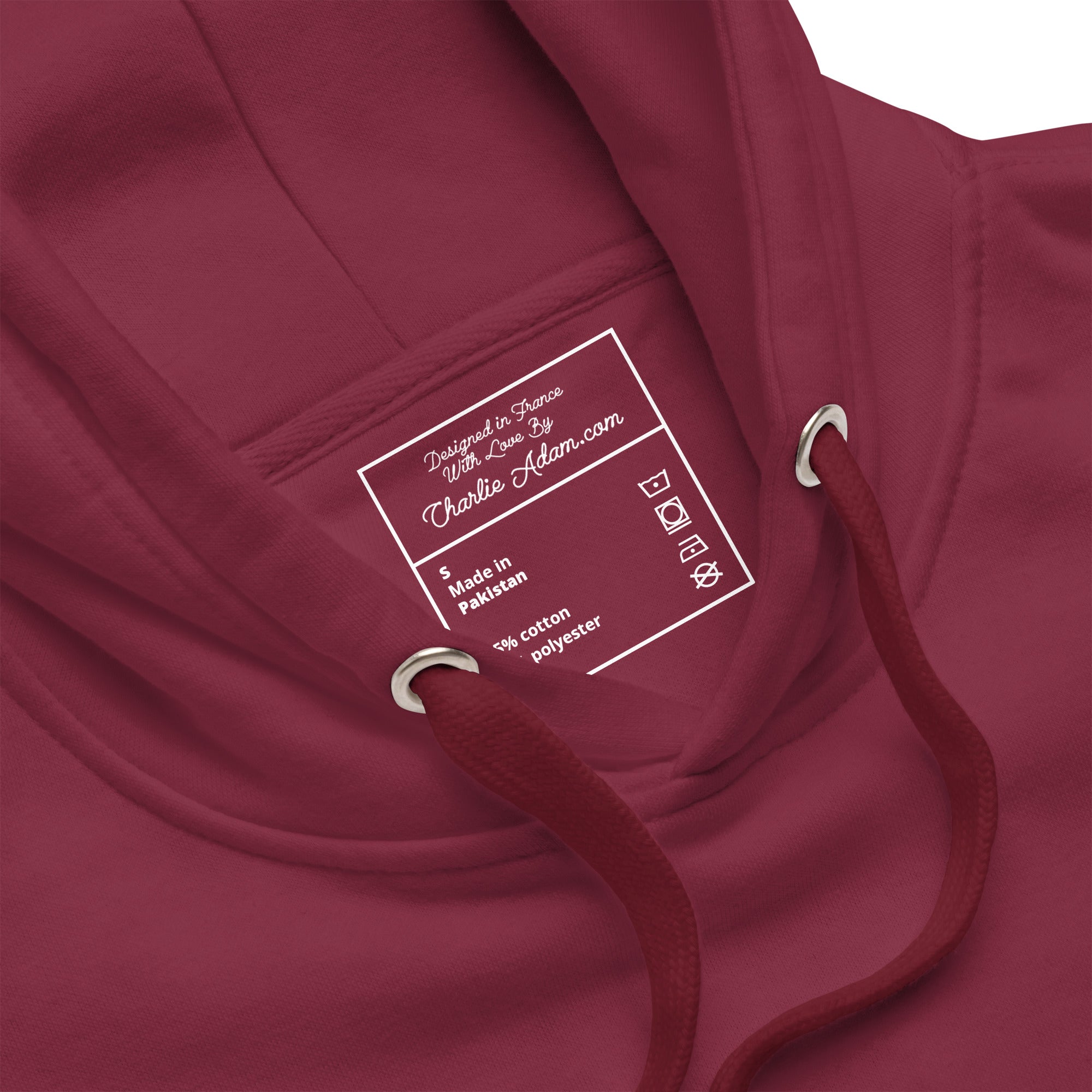 Unisex Cotton Hoodie Free camping is not a crime graphic embroidered pattern