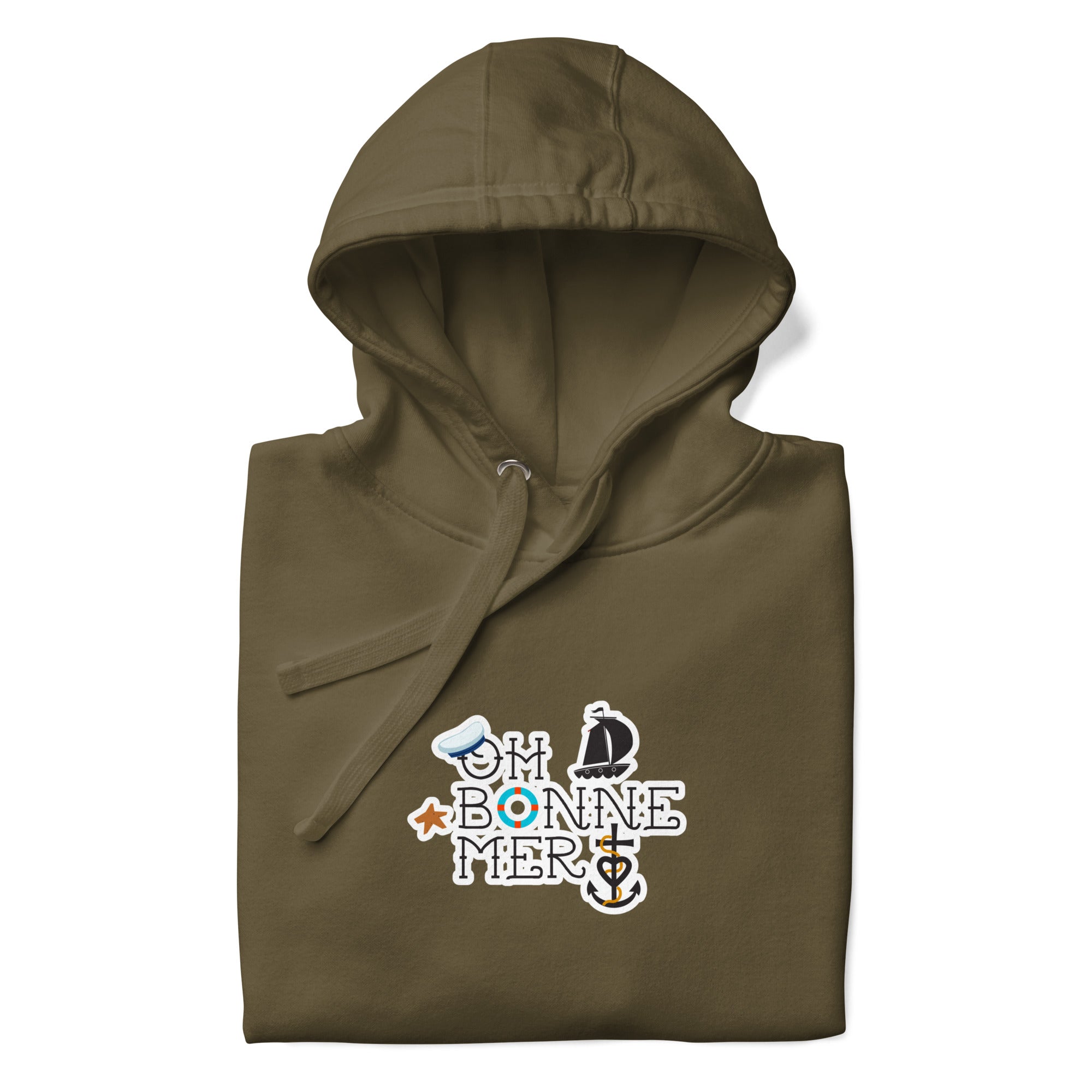 Sweat à capuche unisexe en coton Oh Bonne Mer 3
