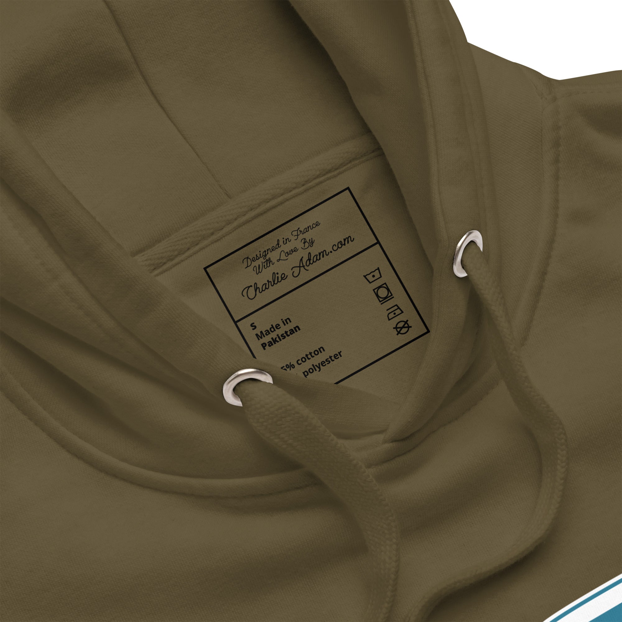 Unisex Cotton Hoodie Blue Camper Van Home is where you park it