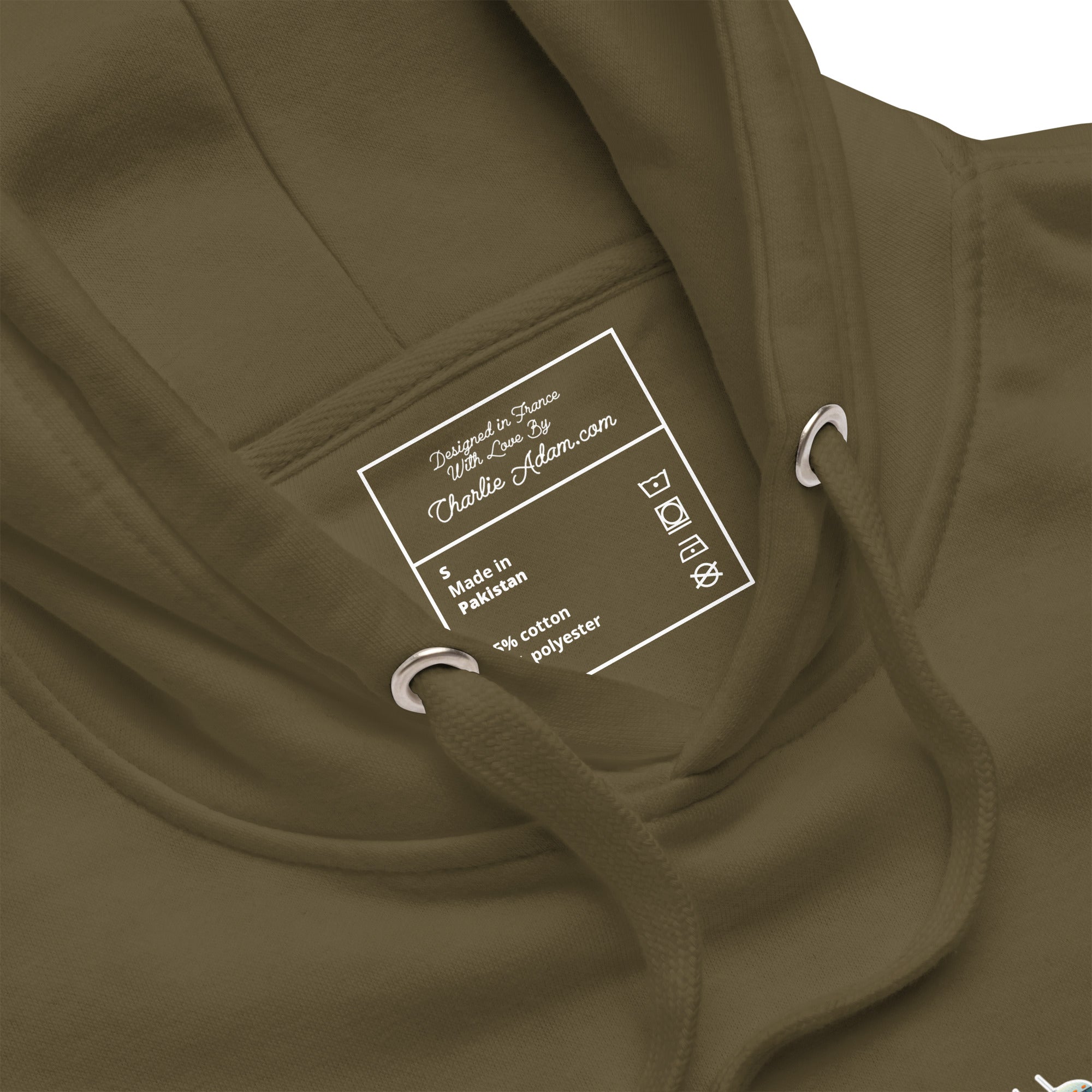 Unisex Cotton Hoodie Square Vintage Campers